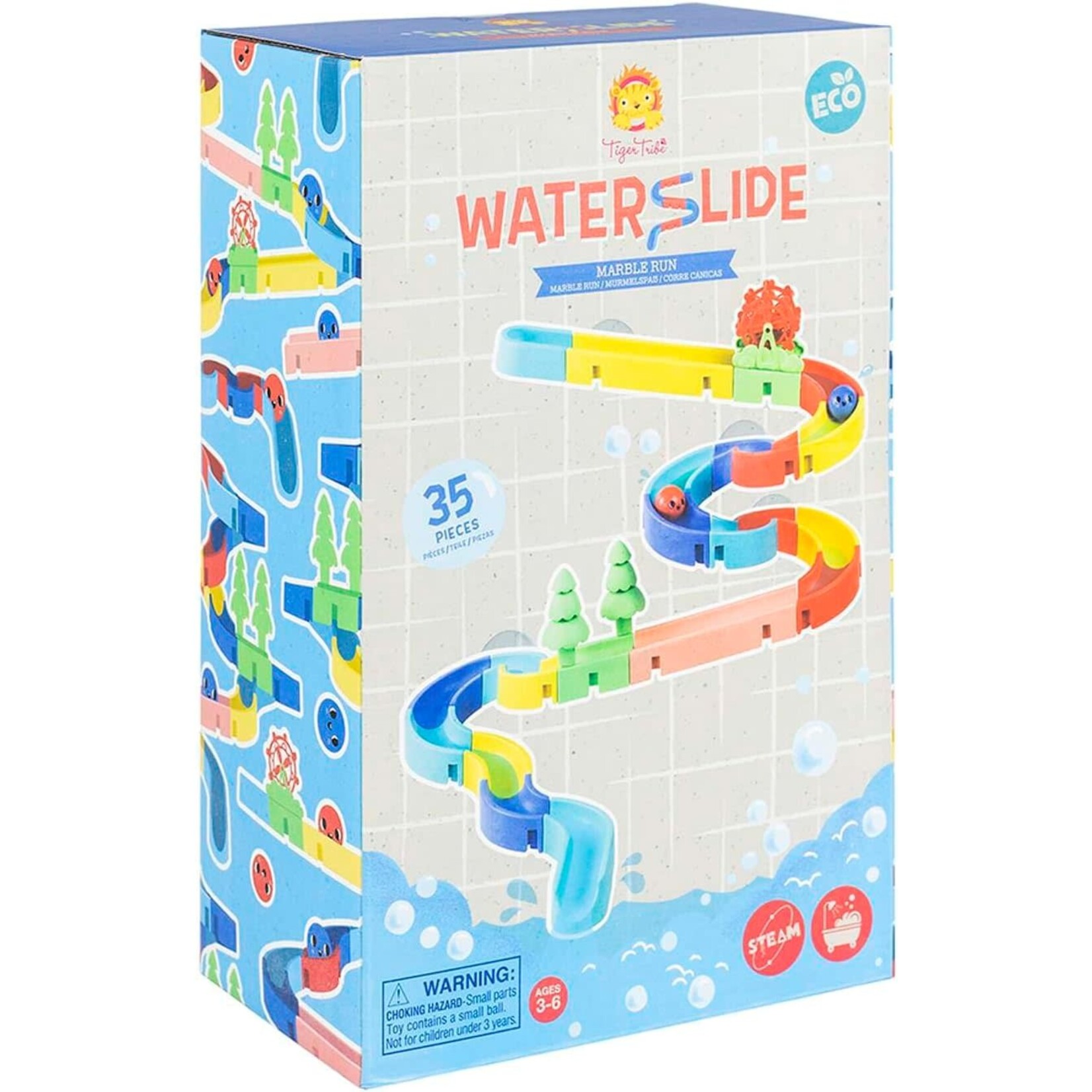 Waterslide Marble Run - Eco Bath Toy
