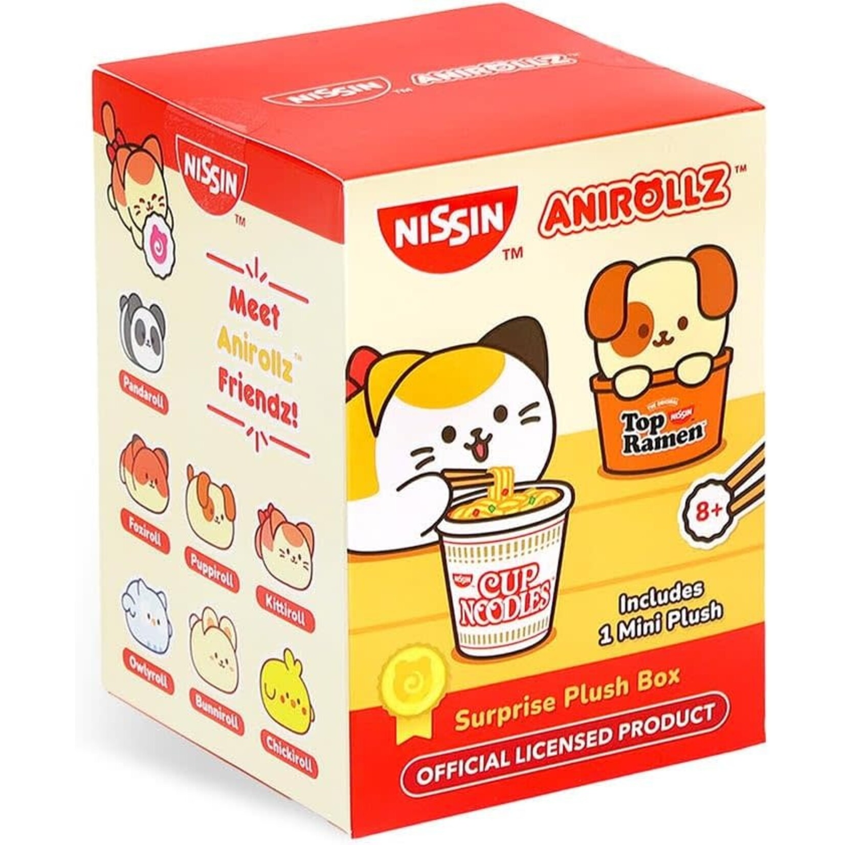 Nissin x Anirollz Surprise Plush