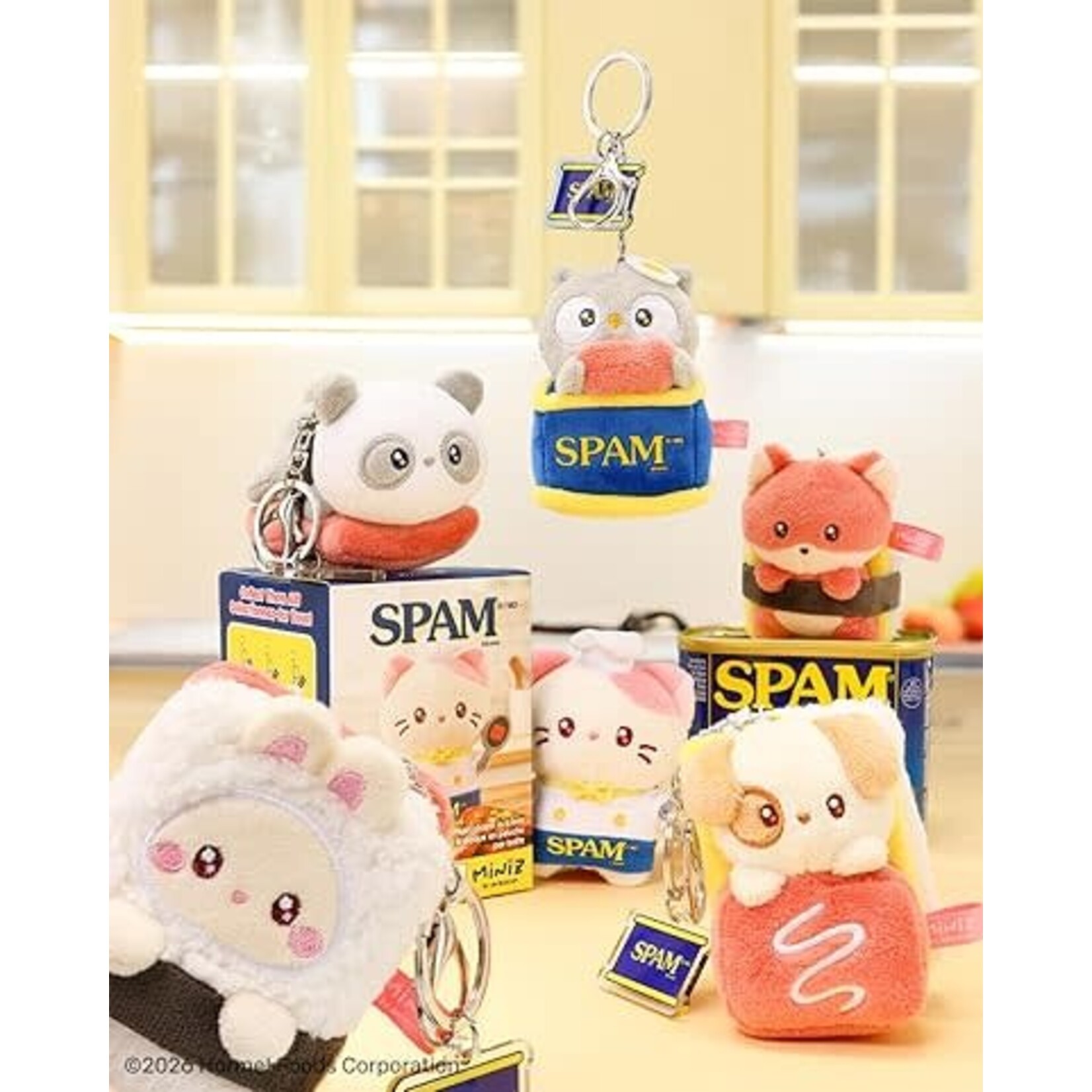 Spam x AniRollz Miniz Surprise Plush