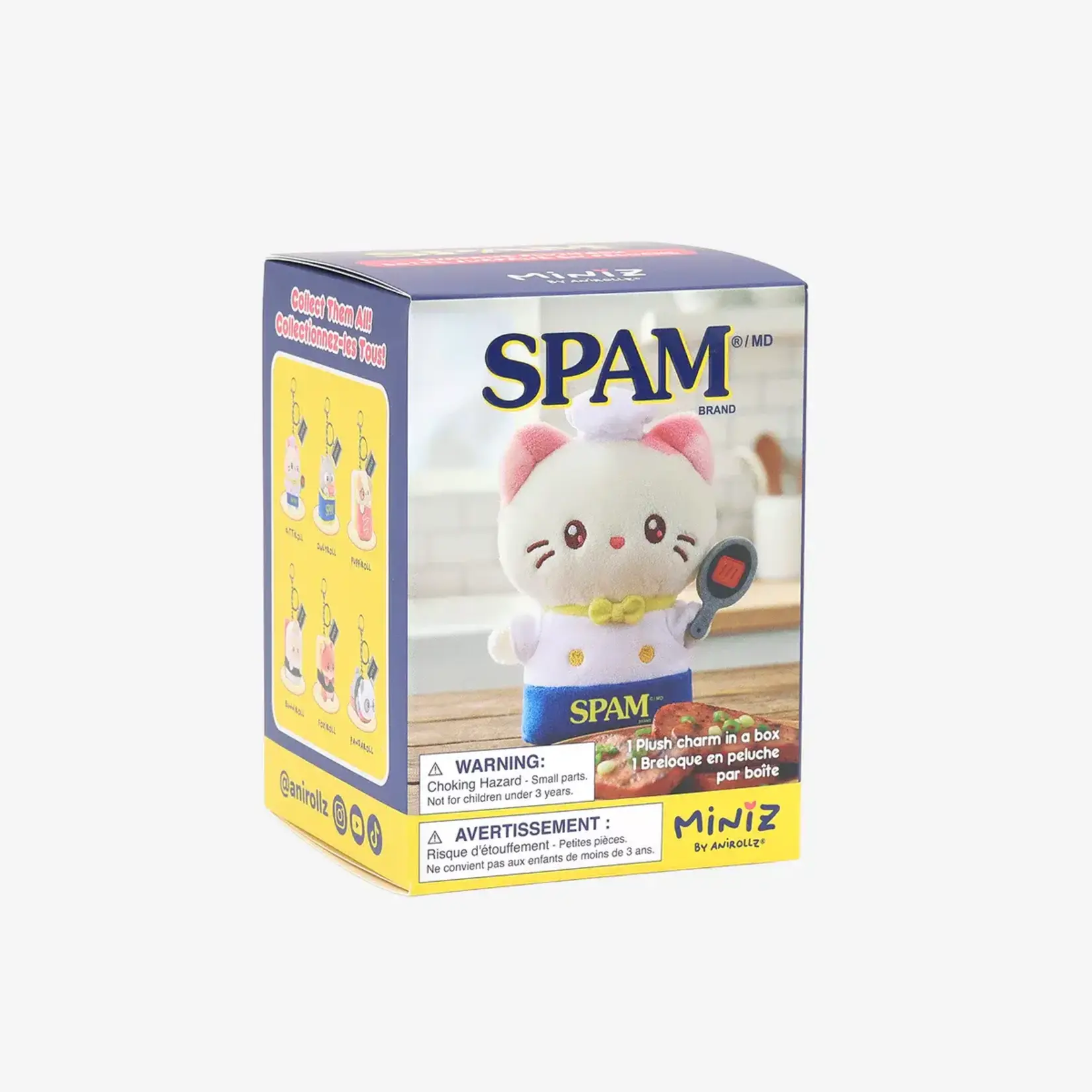 Spam x AniRollz Miniz Surprise Plush