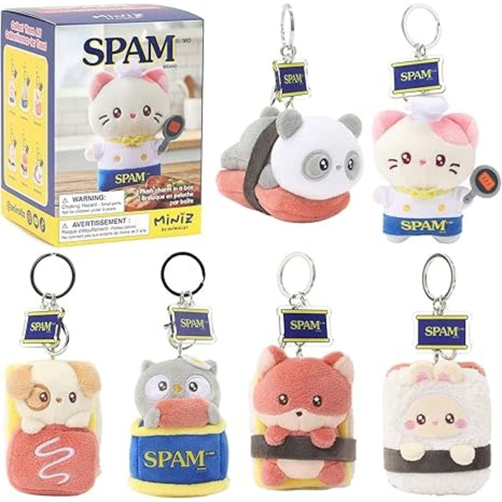 Spam x AniRollz Miniz Surprise Plush
