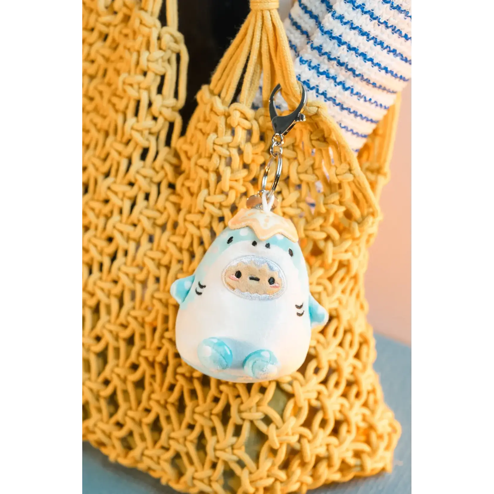 Whale Shark Tayto Potato Bag Charm