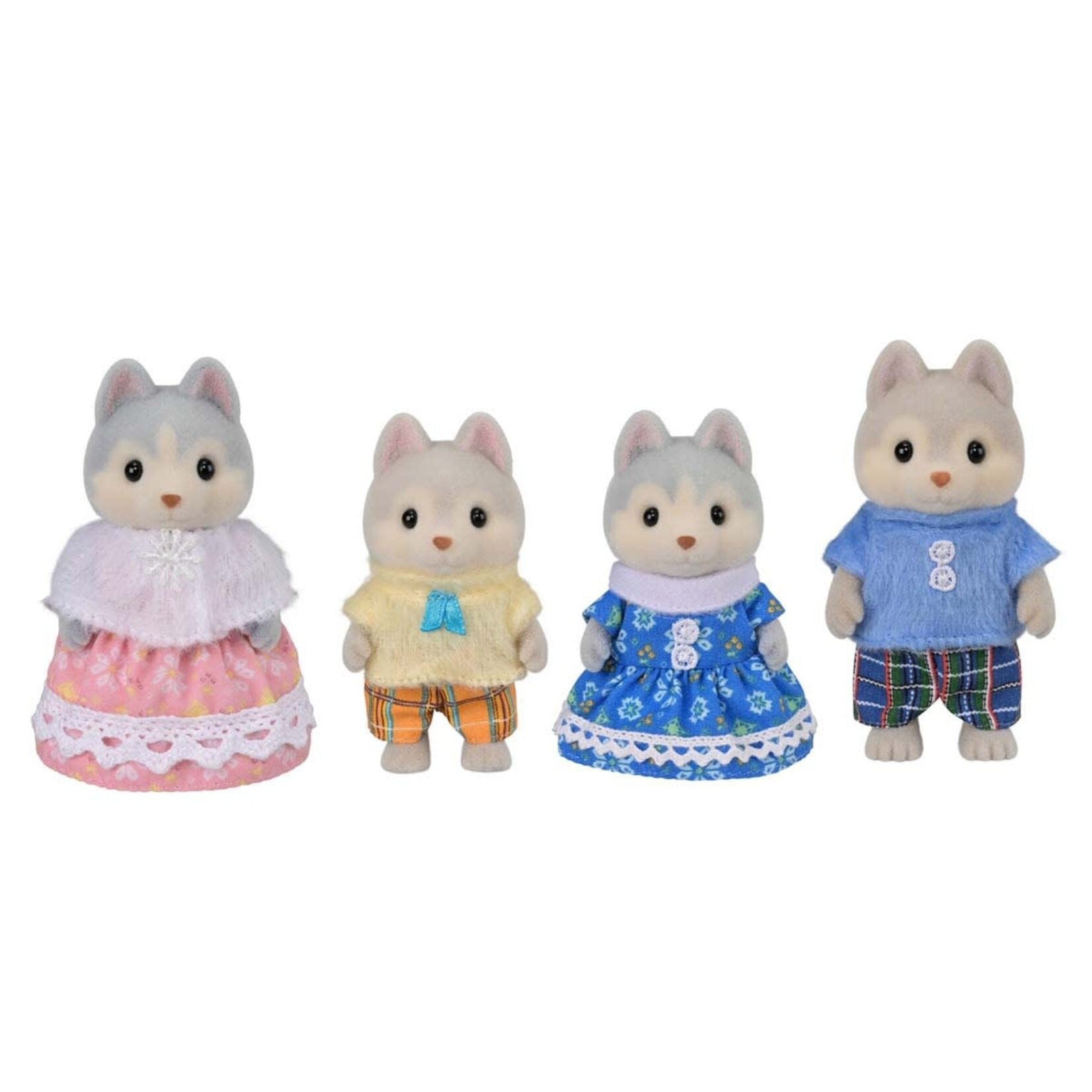 Calico Critters Husky Family