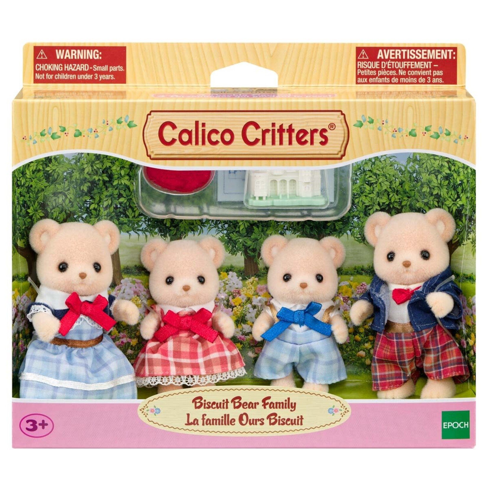 Calico Critters Biscuit Bear Family
