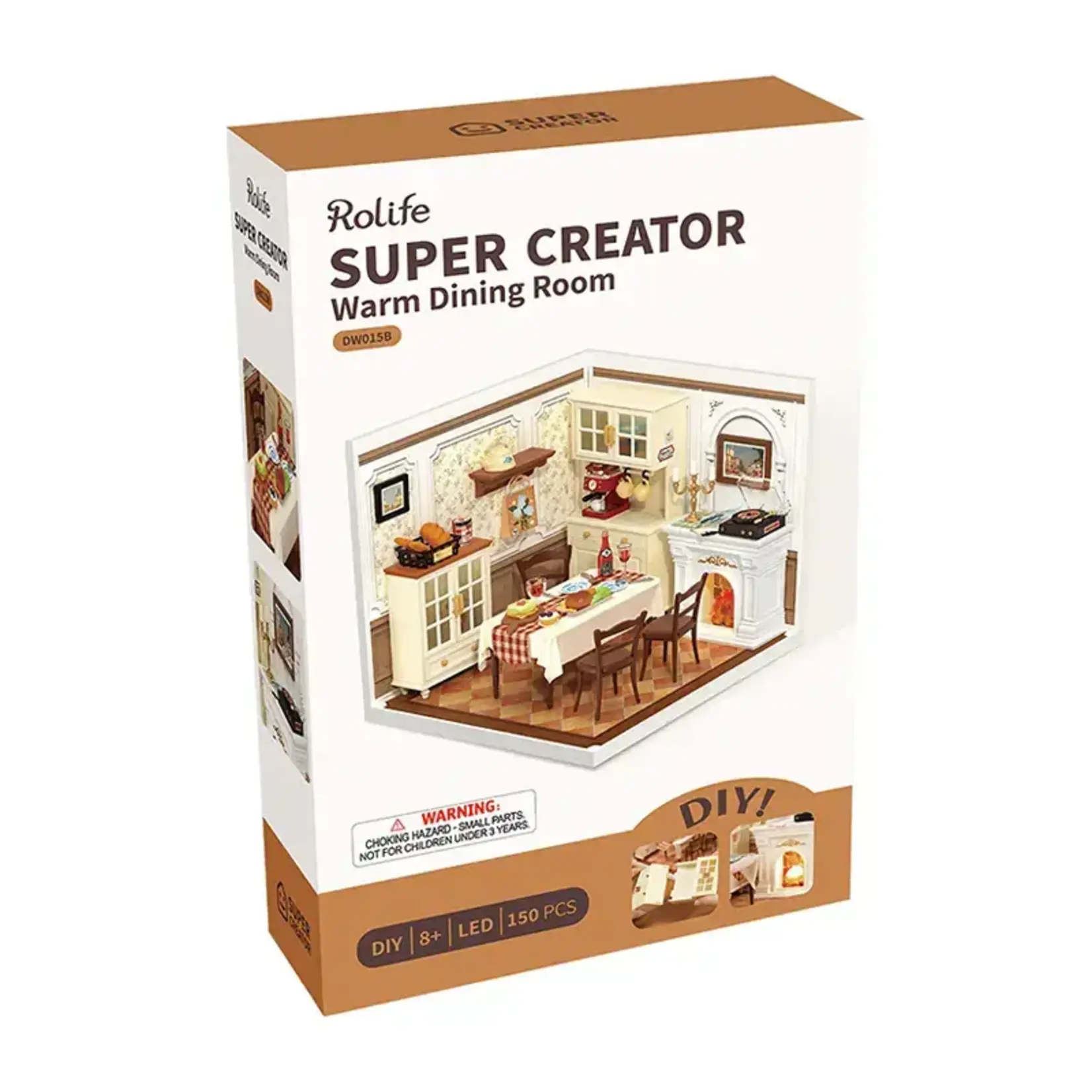Warm Dining Room DIY Miniature House