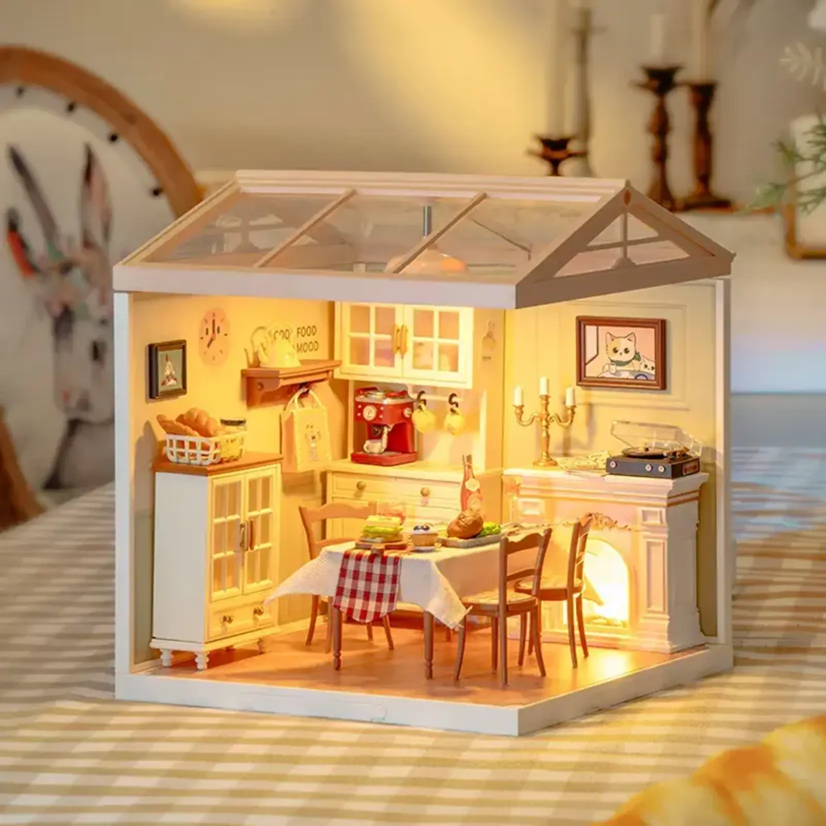 Warm Dining Room DIY Miniature House
