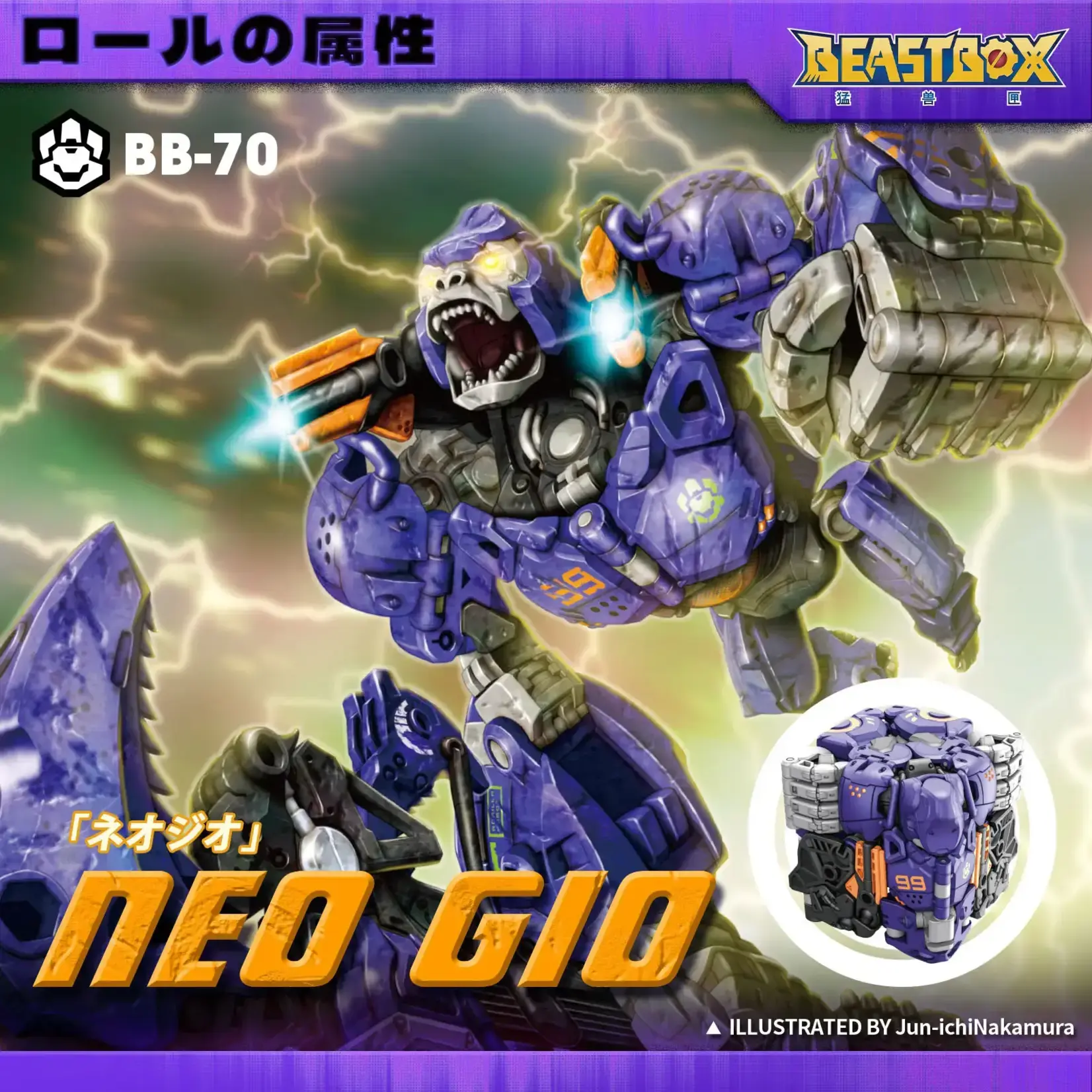 BeastBOX BB-70 Neo Gio Action Figure