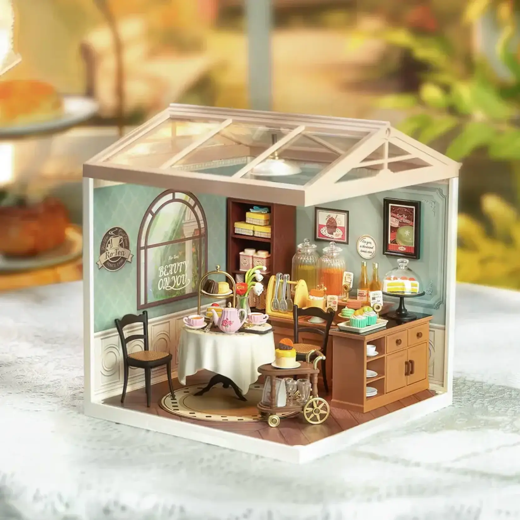 Sweet Sips Tea Model Super Creator DIY Miniature House