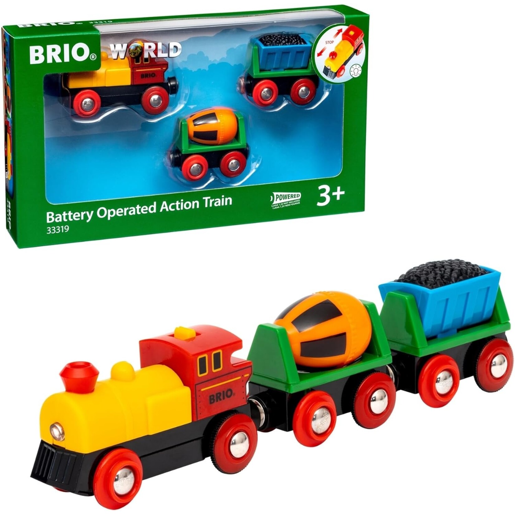 BRIO World Battery Operated Action Train
