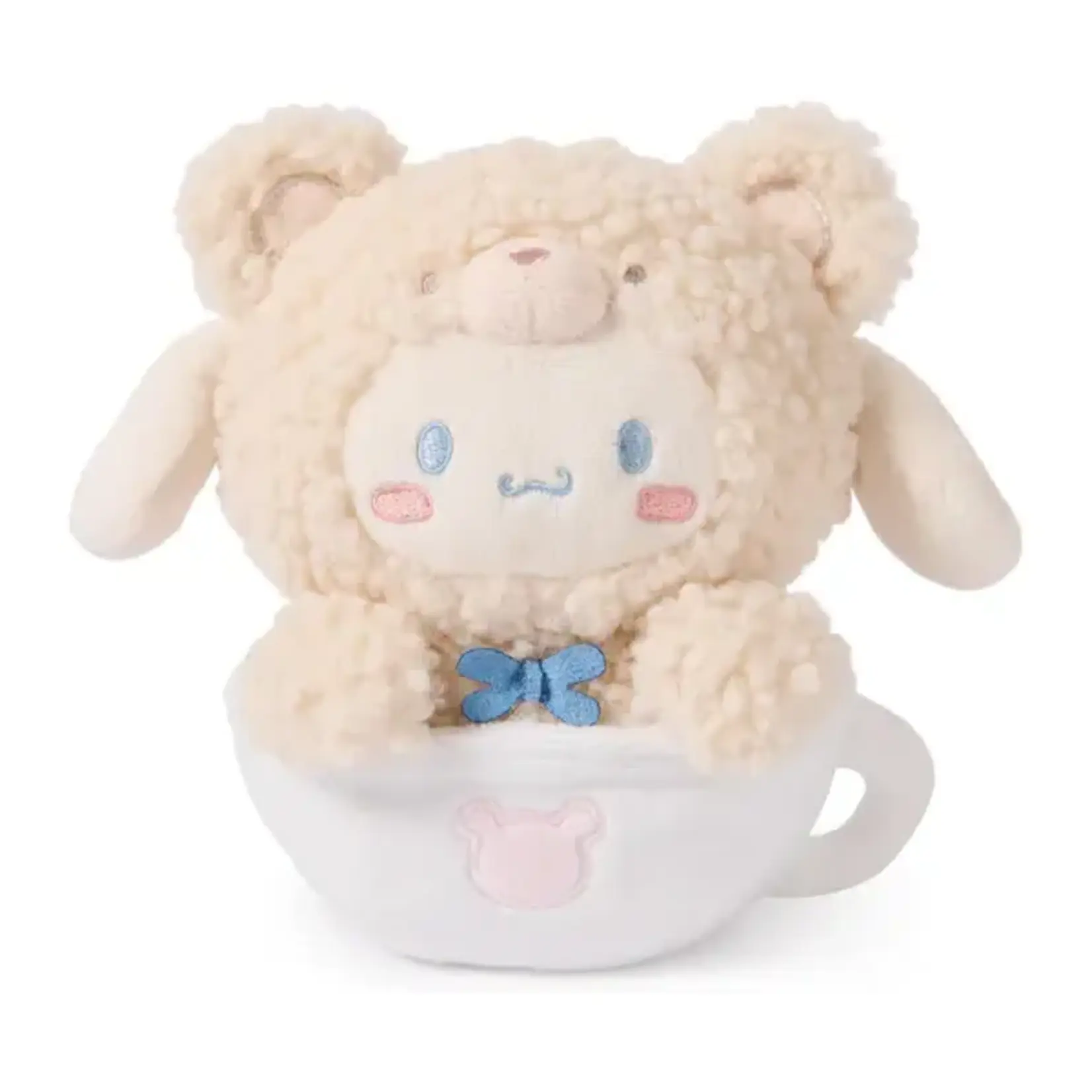 GUND x Cinnamoroll Cafe Latte Teddy Bear 6" Plush