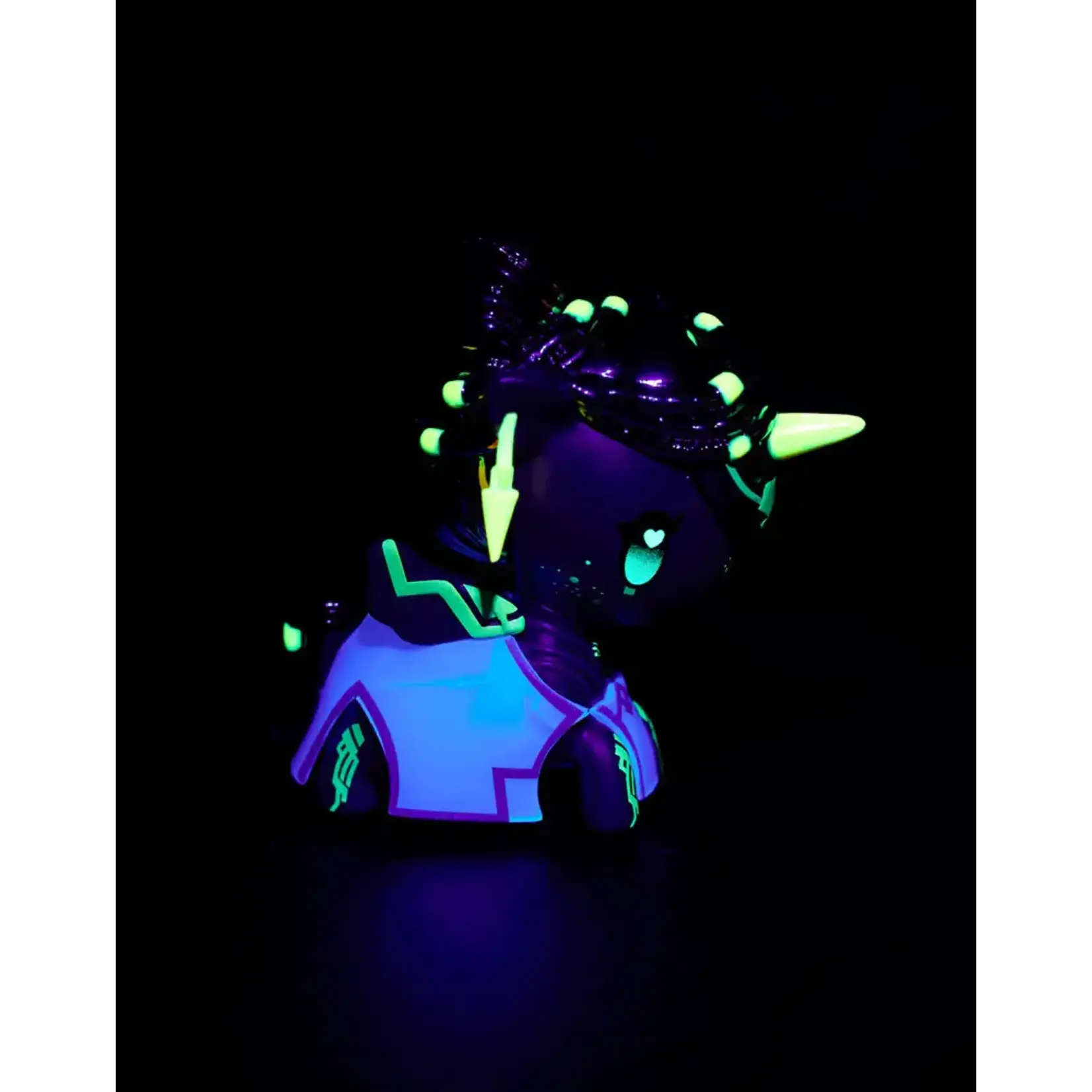 Tokidoki x Arcane Unicorno Black Light Chrome Series Surprise Figure