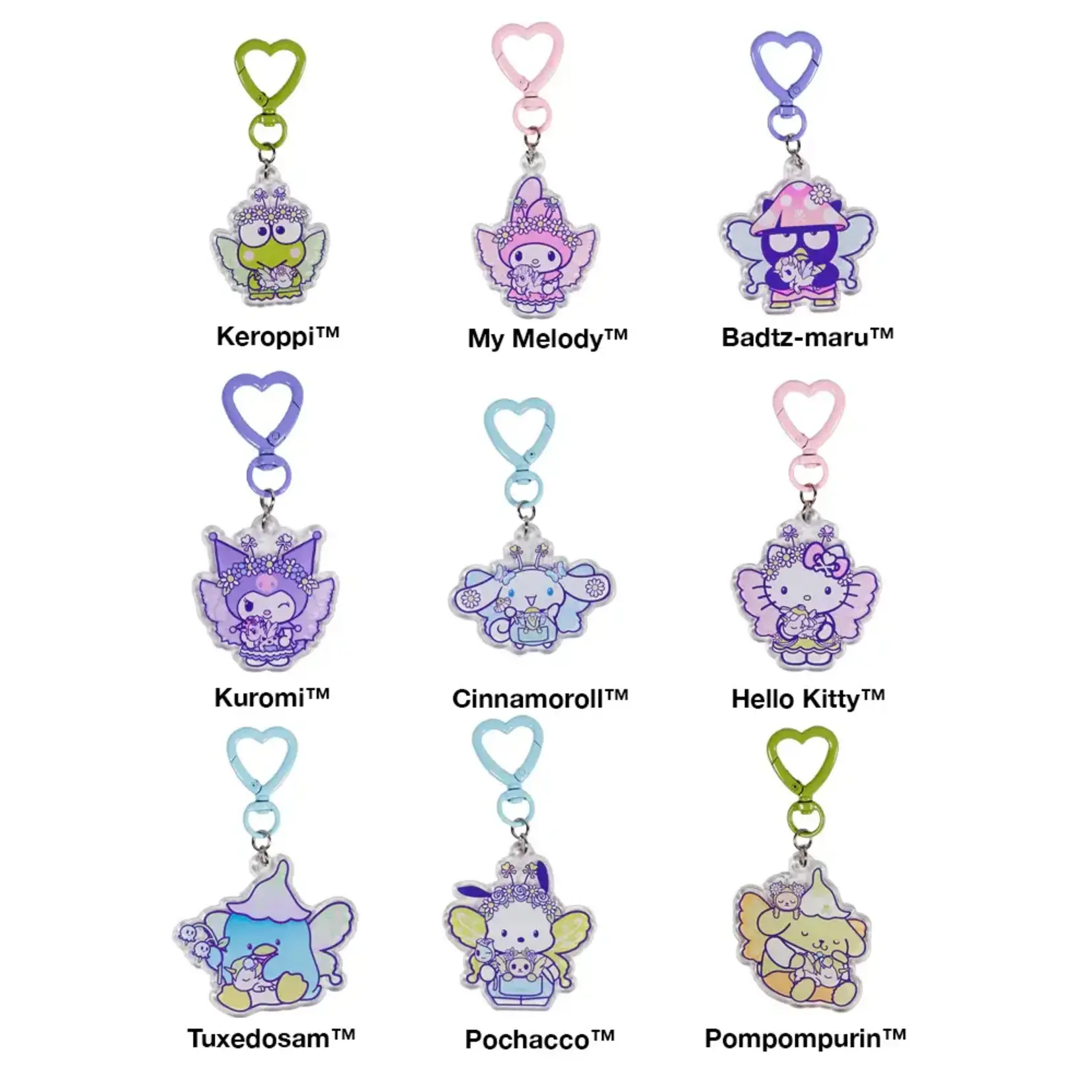 tokidoki x Hello Kitty and Friends Butterfly Garden Carabiner Keychain Surprise
