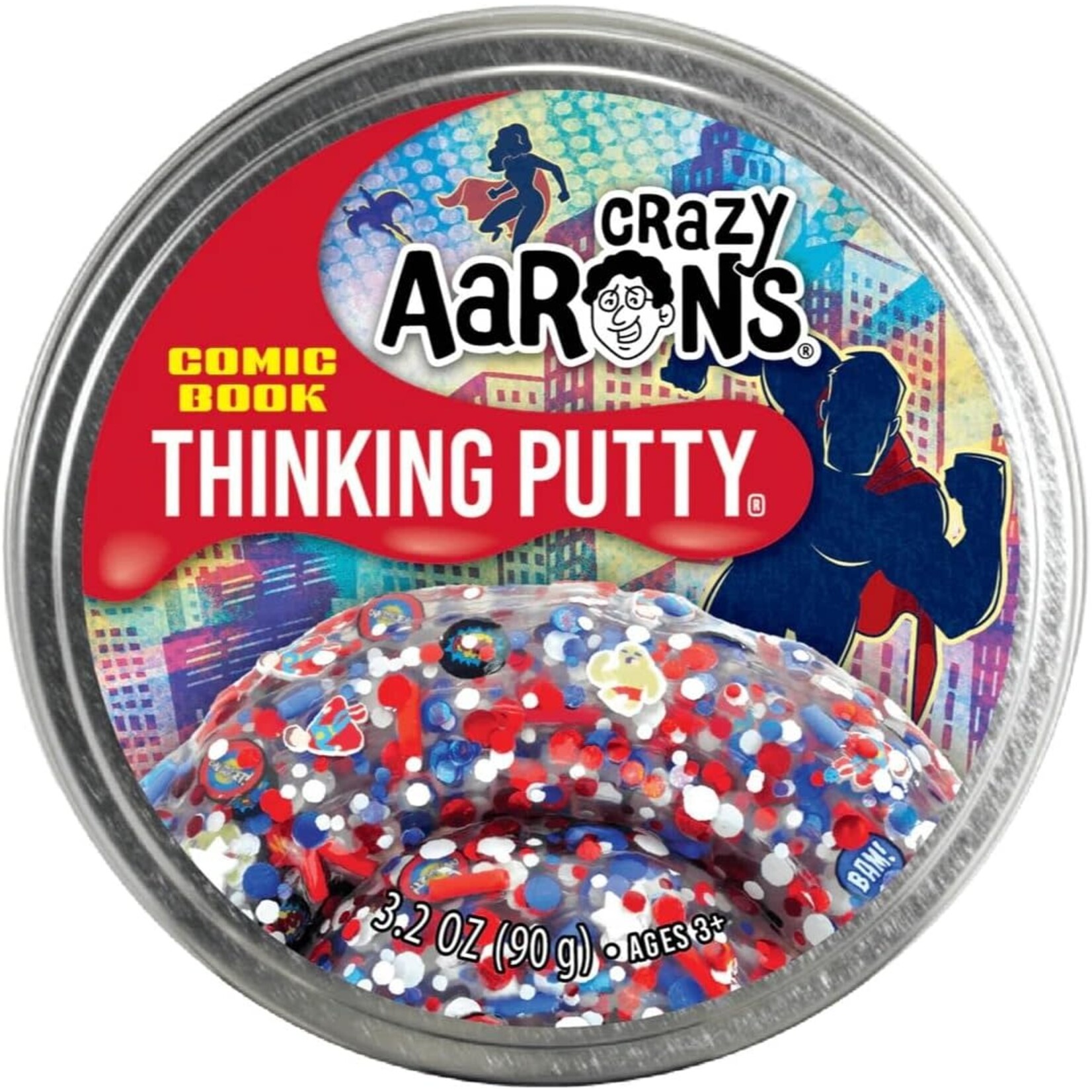 Crazy Aaron's Comic Book Thinking Putty