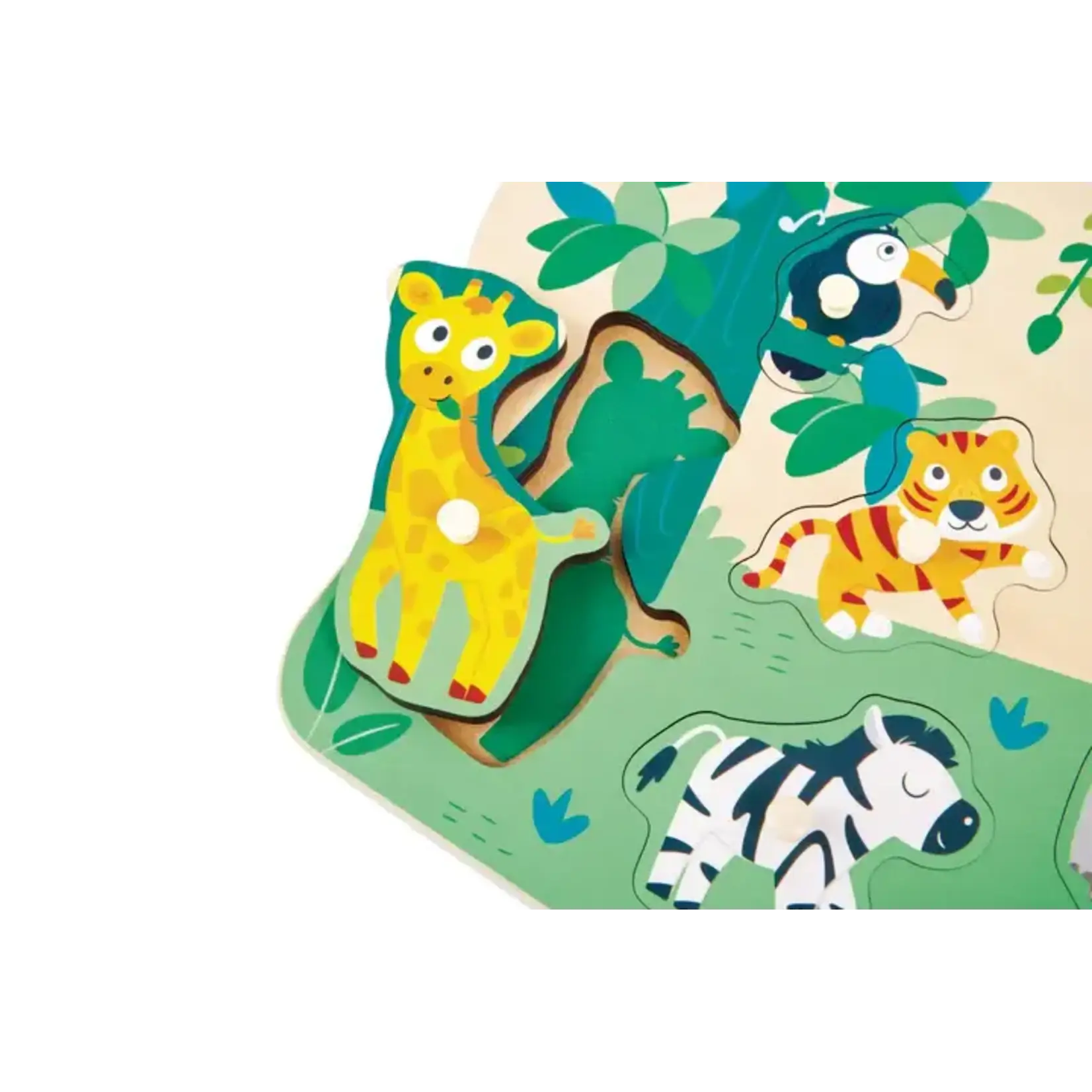 Wild Animals Peg Puzzle