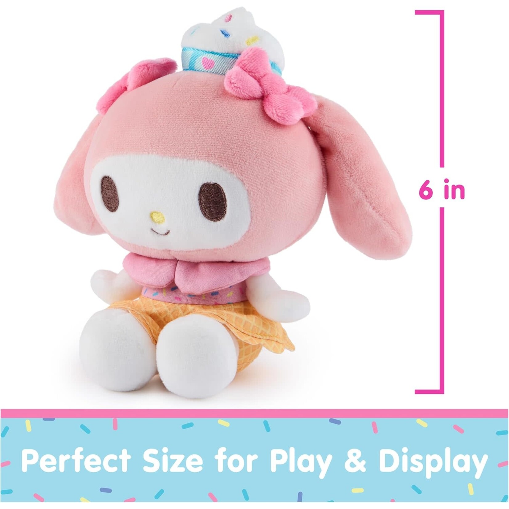 Gund x My Melody Ice Cream 6" Plush