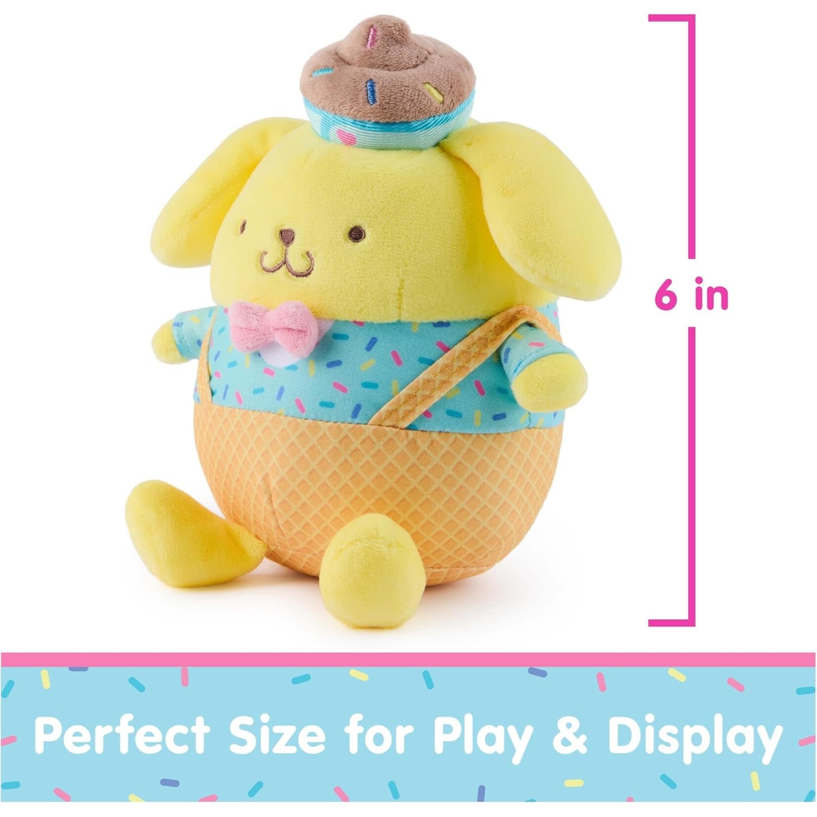 Gund x PomPomPurin Ice Cream 6" Plush