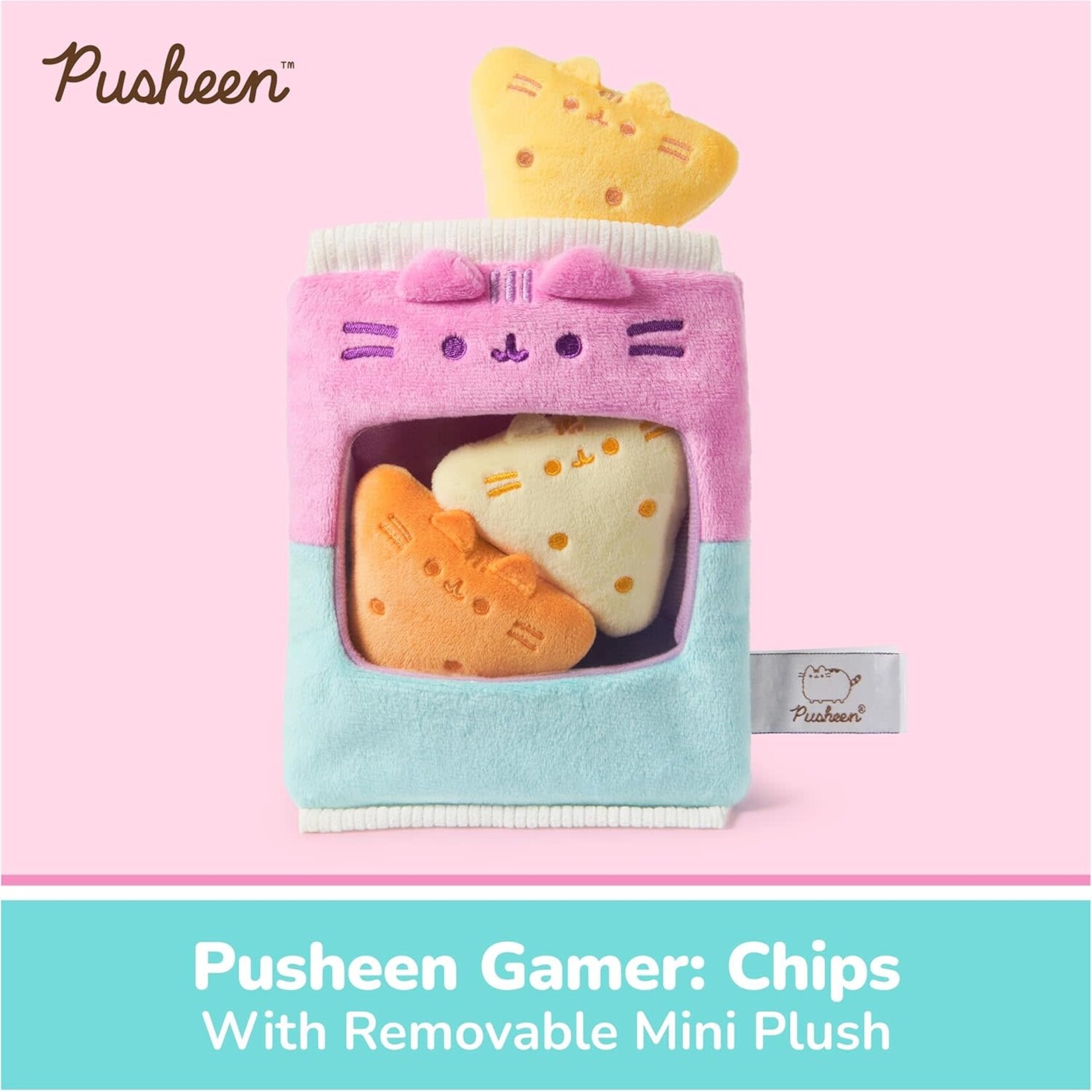 Pusheen Gamer Chips 8" Plush