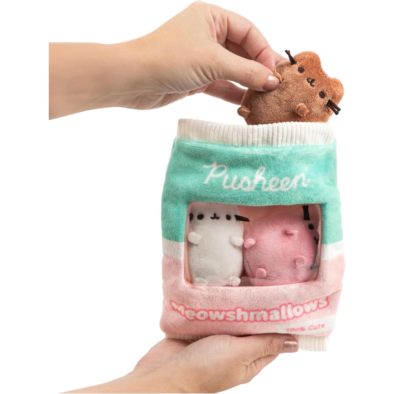 Pusheen Meowshmallow Bag 7.5" Plush Set