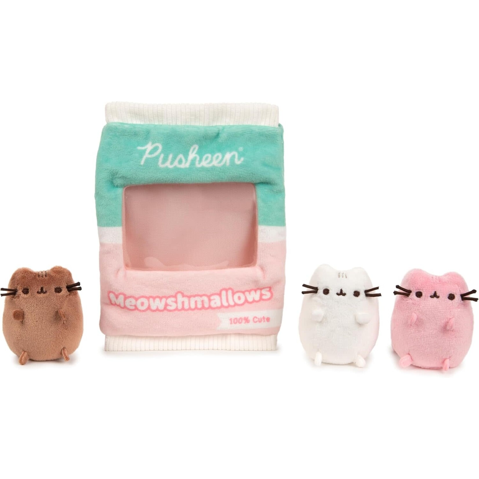 Pusheen Meowshmallow Bag 7.5" Plush Set