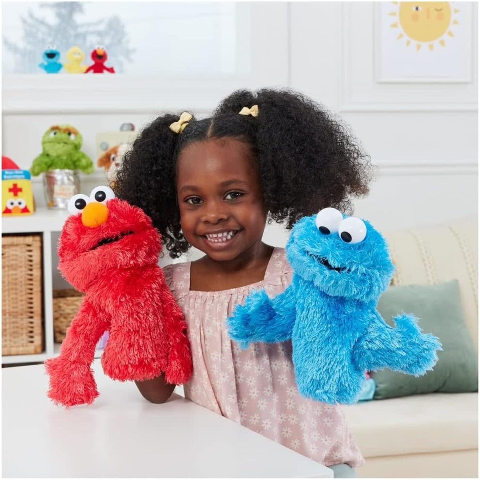 Cookie Monster Plush Hand Puppet