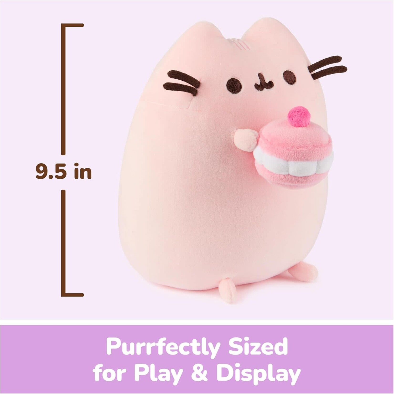 Pusheen Cherry Macaron Squisheen 9.5" Plush