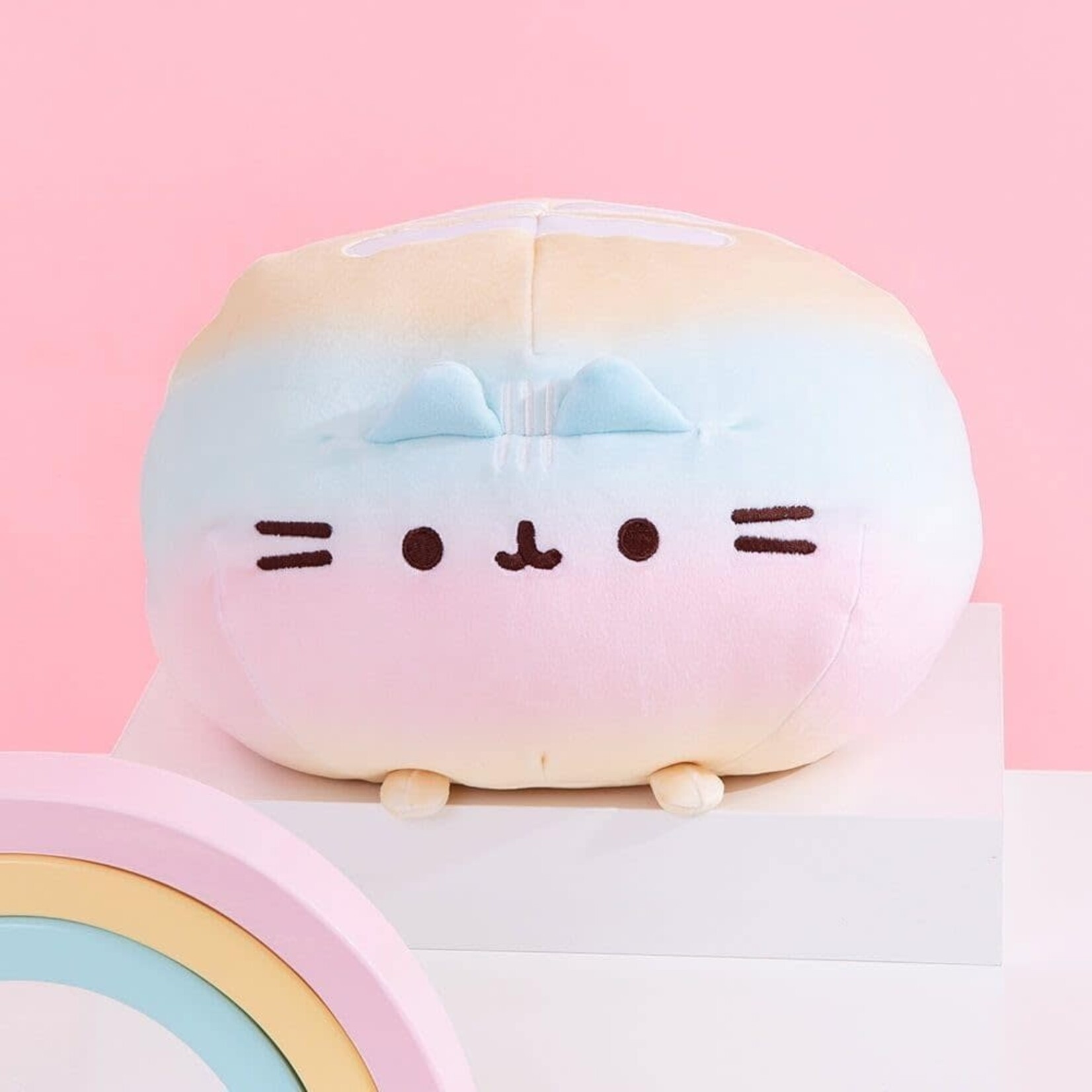 Rainbow Round Pusheen Squisheen 11" Plush