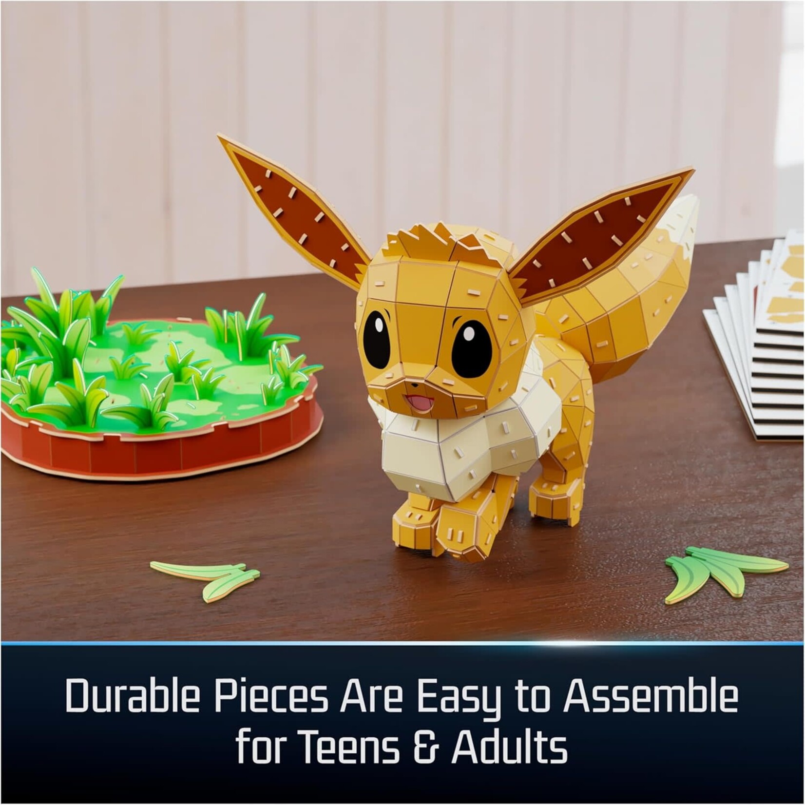 4D Build Pokemon Eevee 3D Model Kit