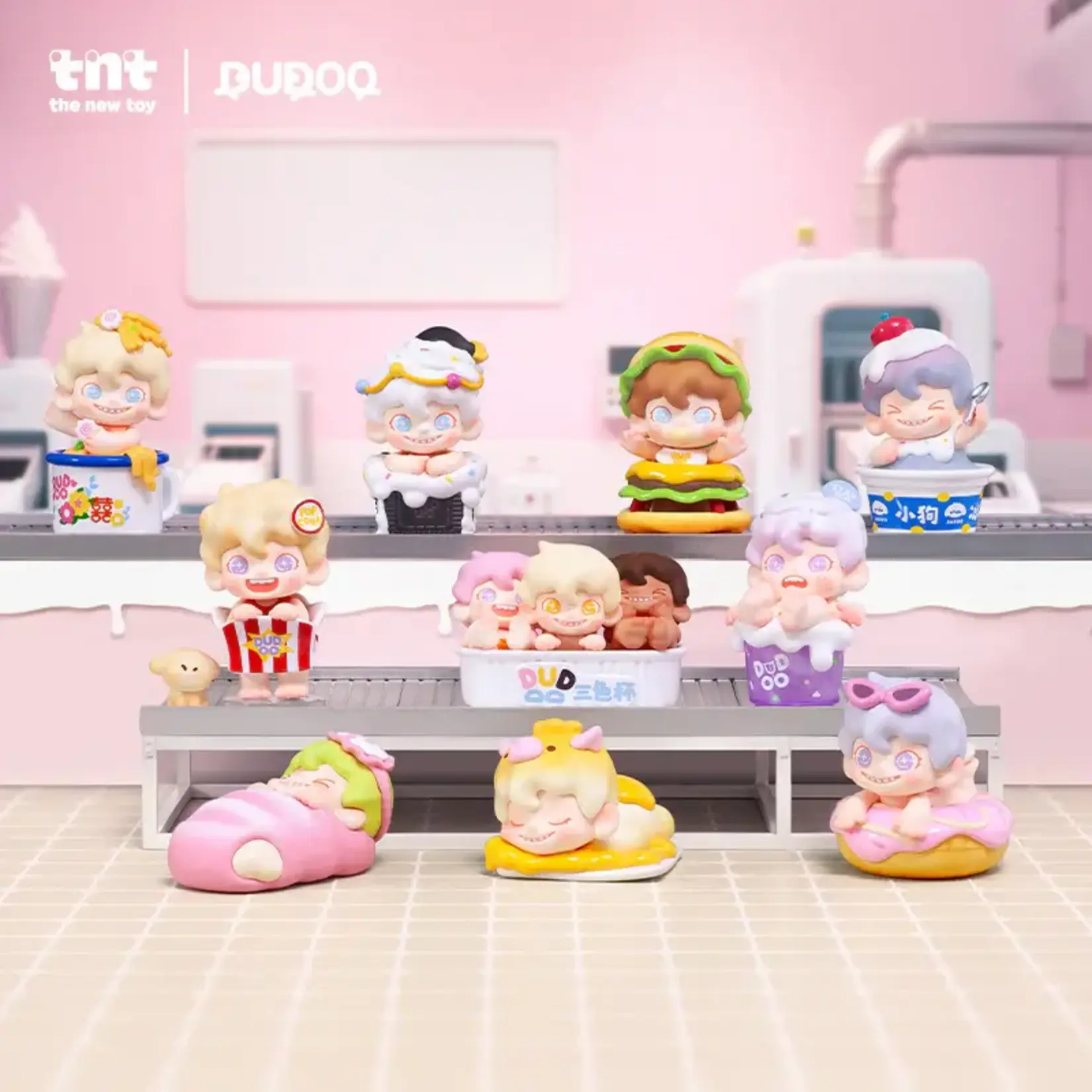 DUDOO Tasty Afternoon Tea Surprise Figure