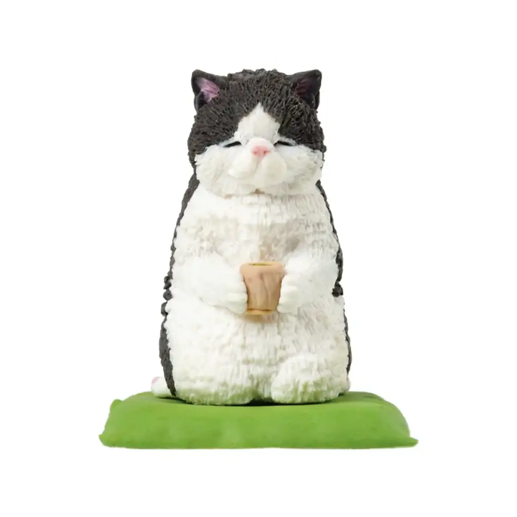 Tea Time Cats Surprise Figurine
