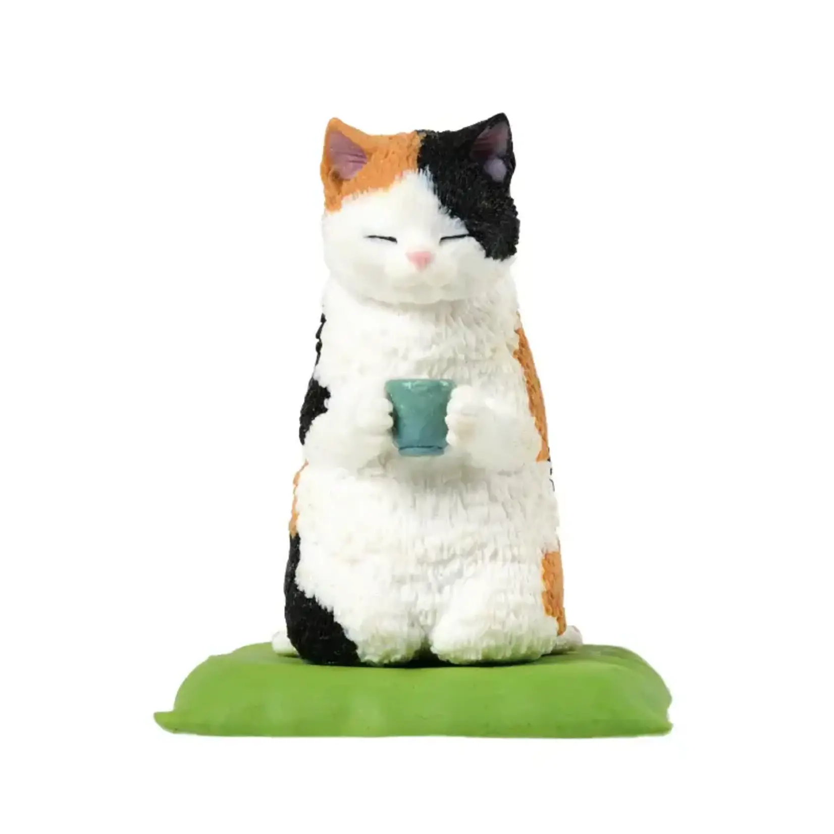 Tea Time Cats Surprise Figurine