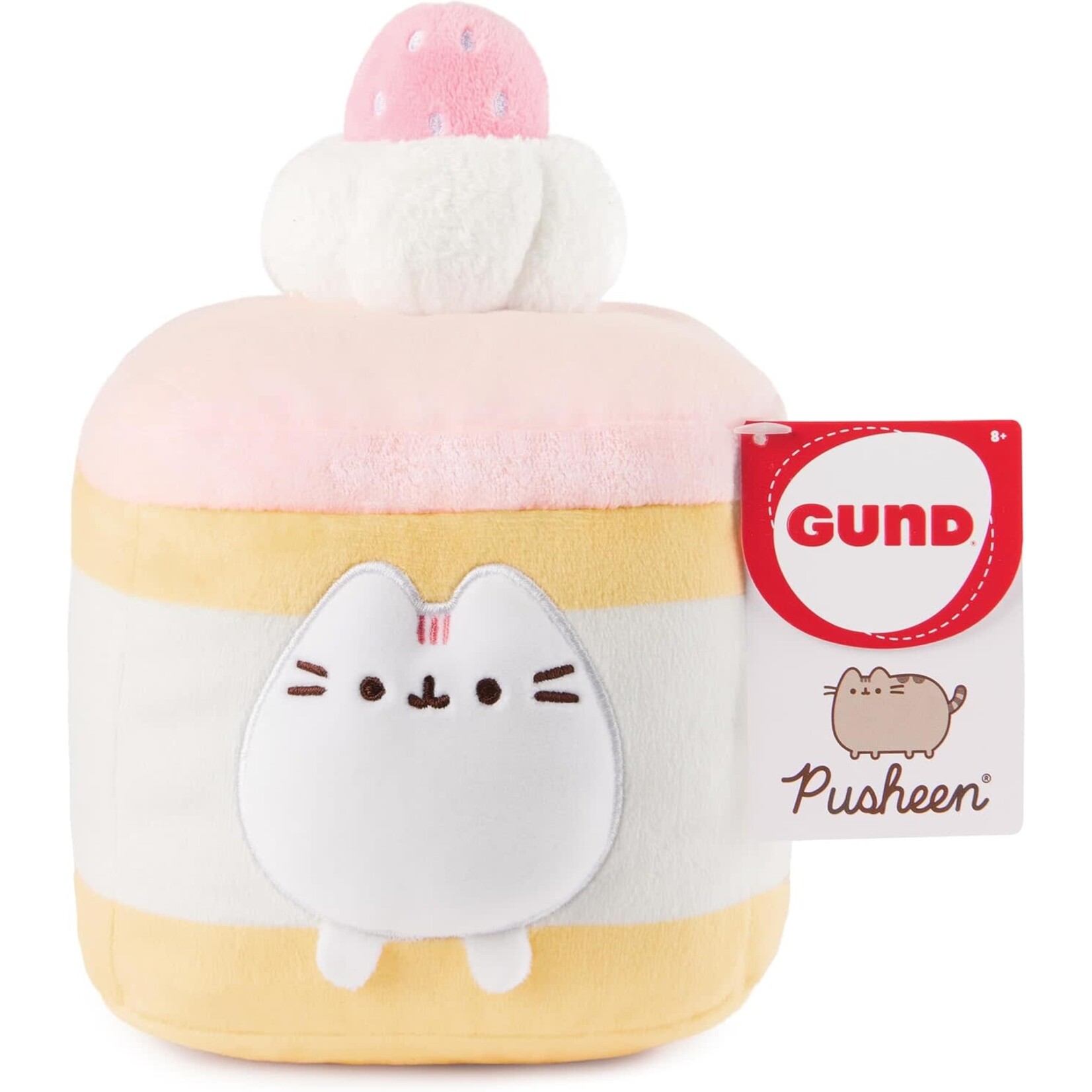Pusheen Sweets Strawberry Sponge Cake 6" Plush
