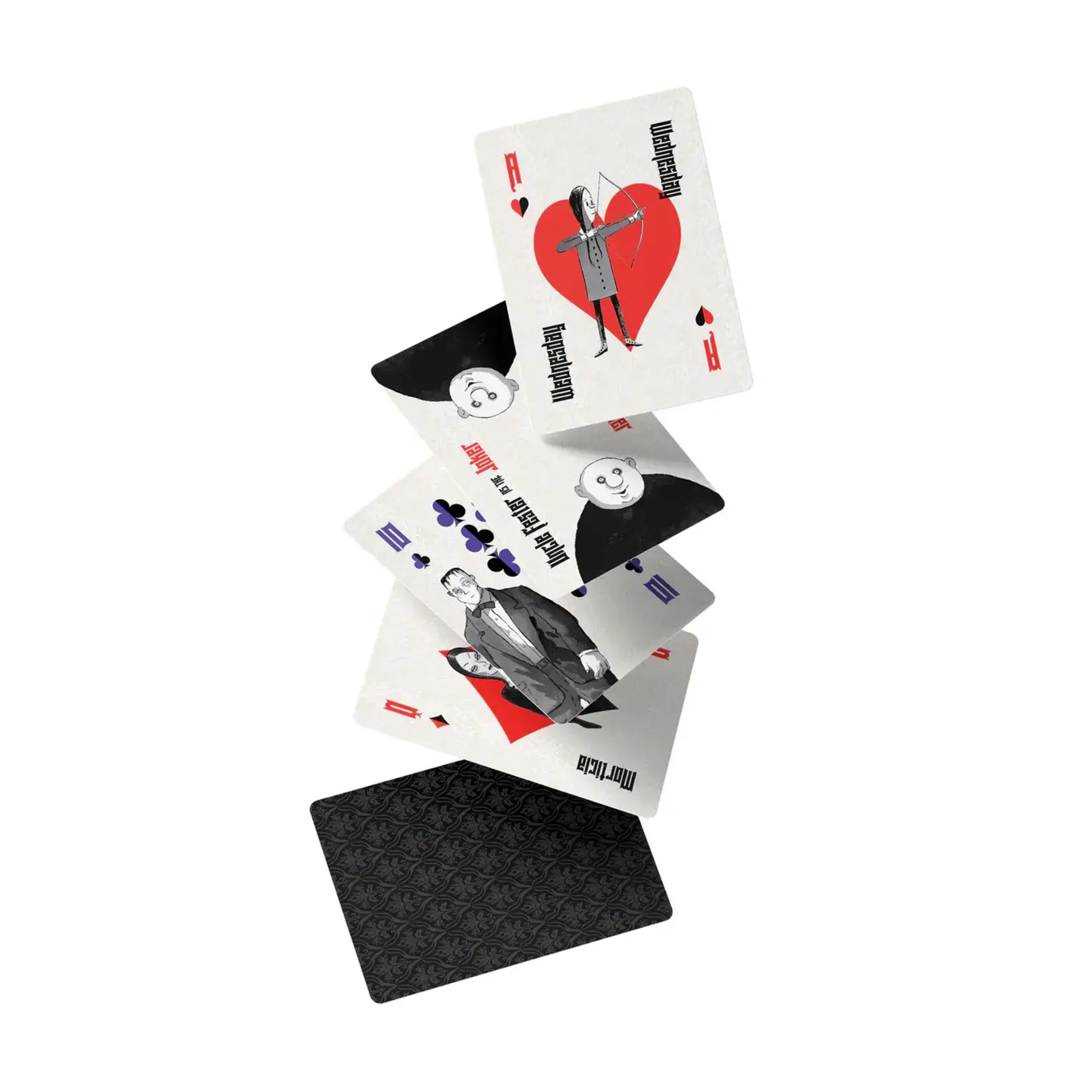The Addams Family Playing Cards