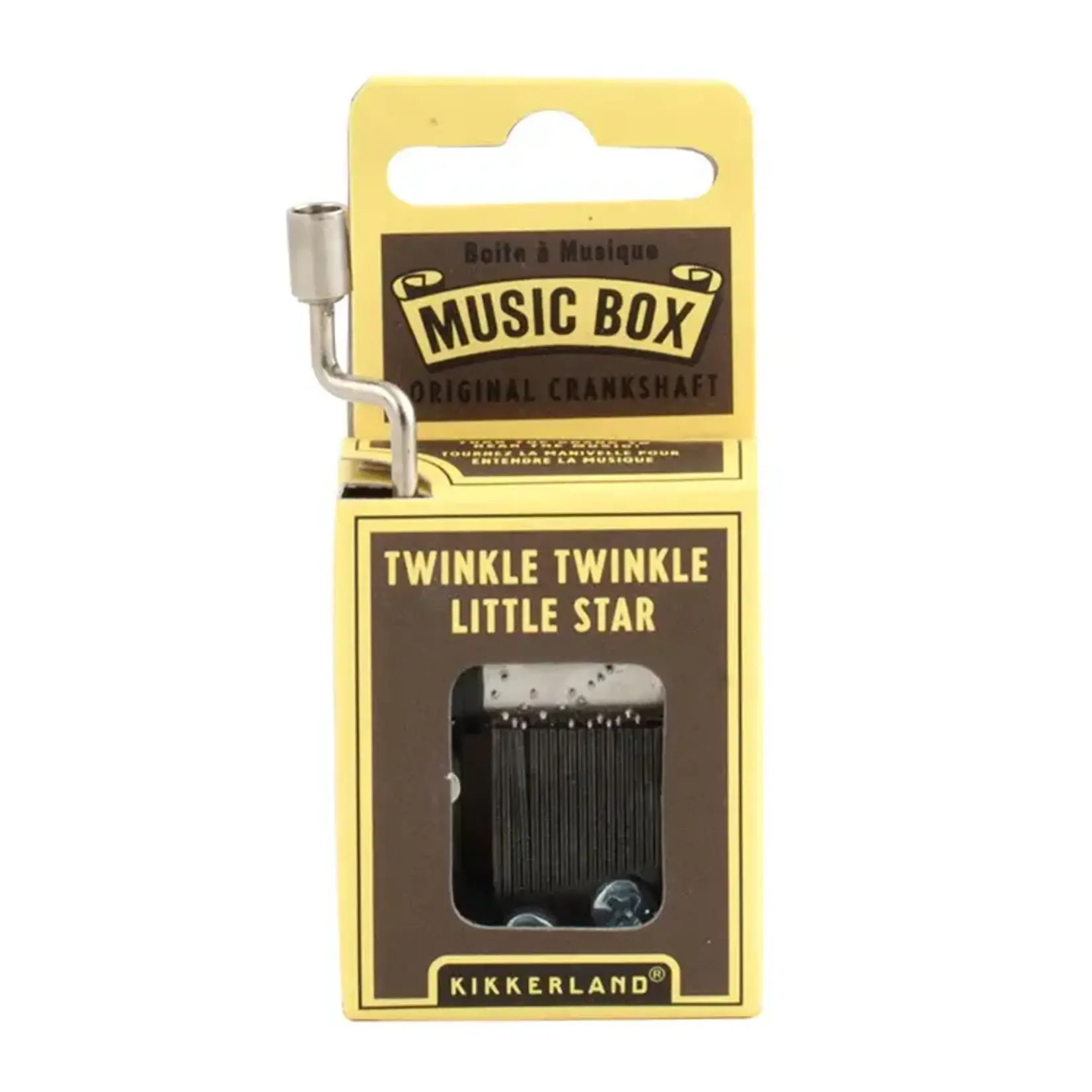Twinkle Twinkle Little Star Original Crankshaft Music Box