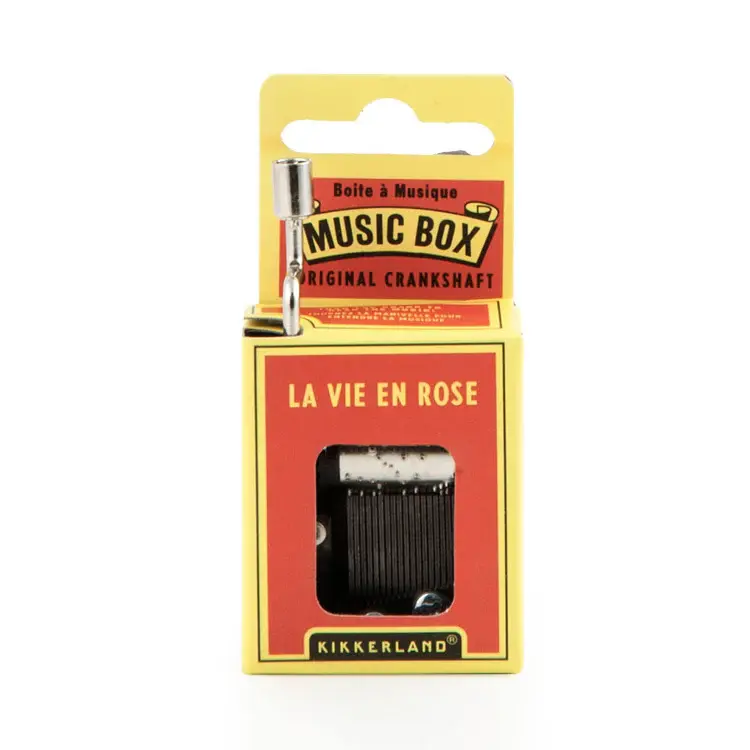 鍵盤楽器 God's Box Lollipop MK1 #1 La Vie En Rose Original Crankshaft Music Box - Toy Joy