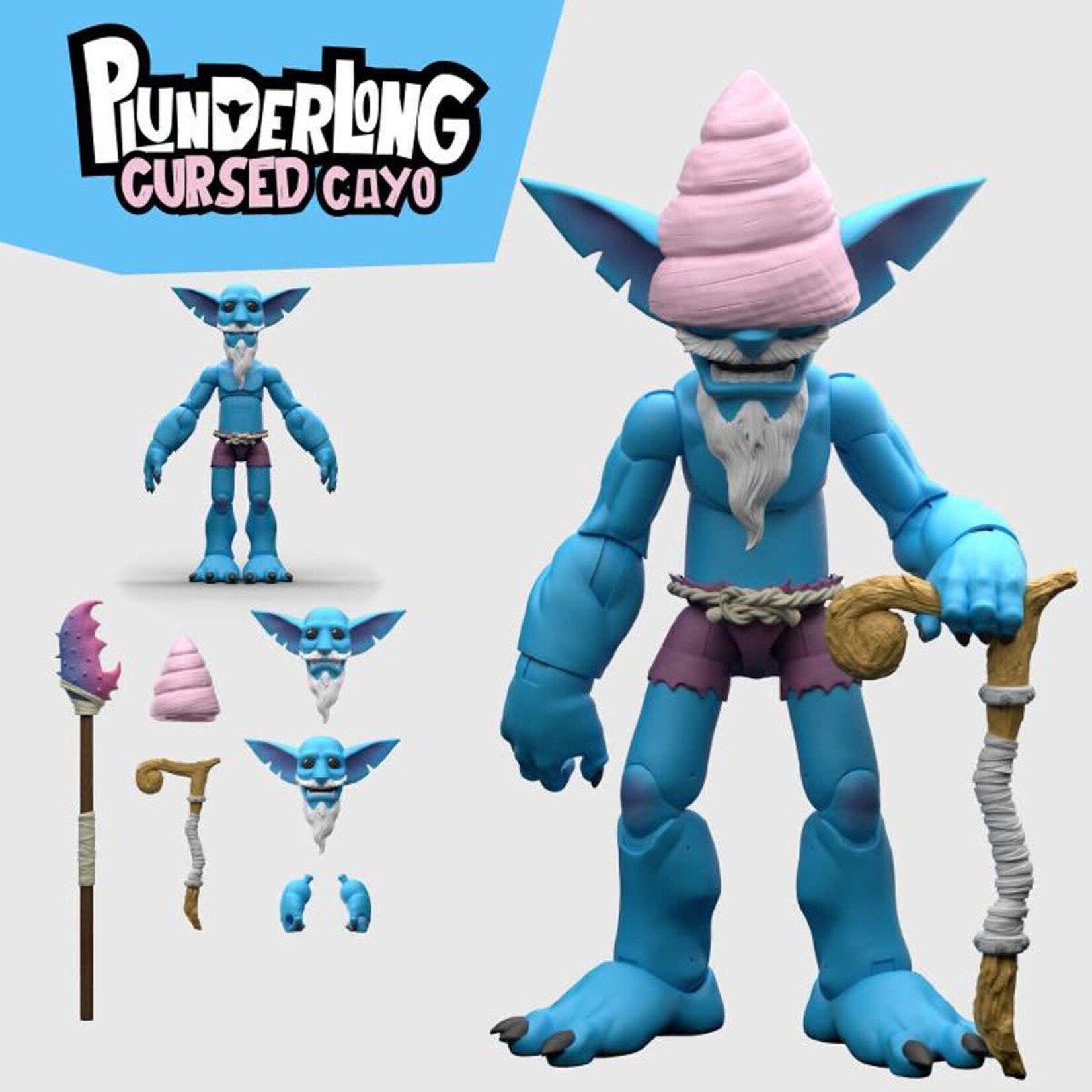 Plunderlong Cursed Cayo Plunderlings Action Figure