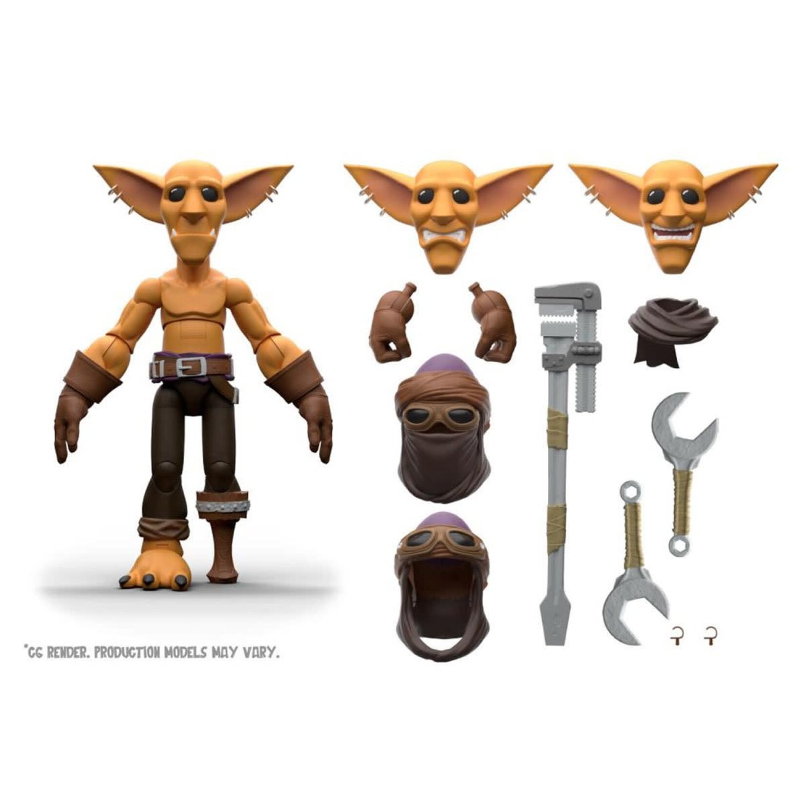Plunderlong Tinker Rusty Plunderlings Action Figure