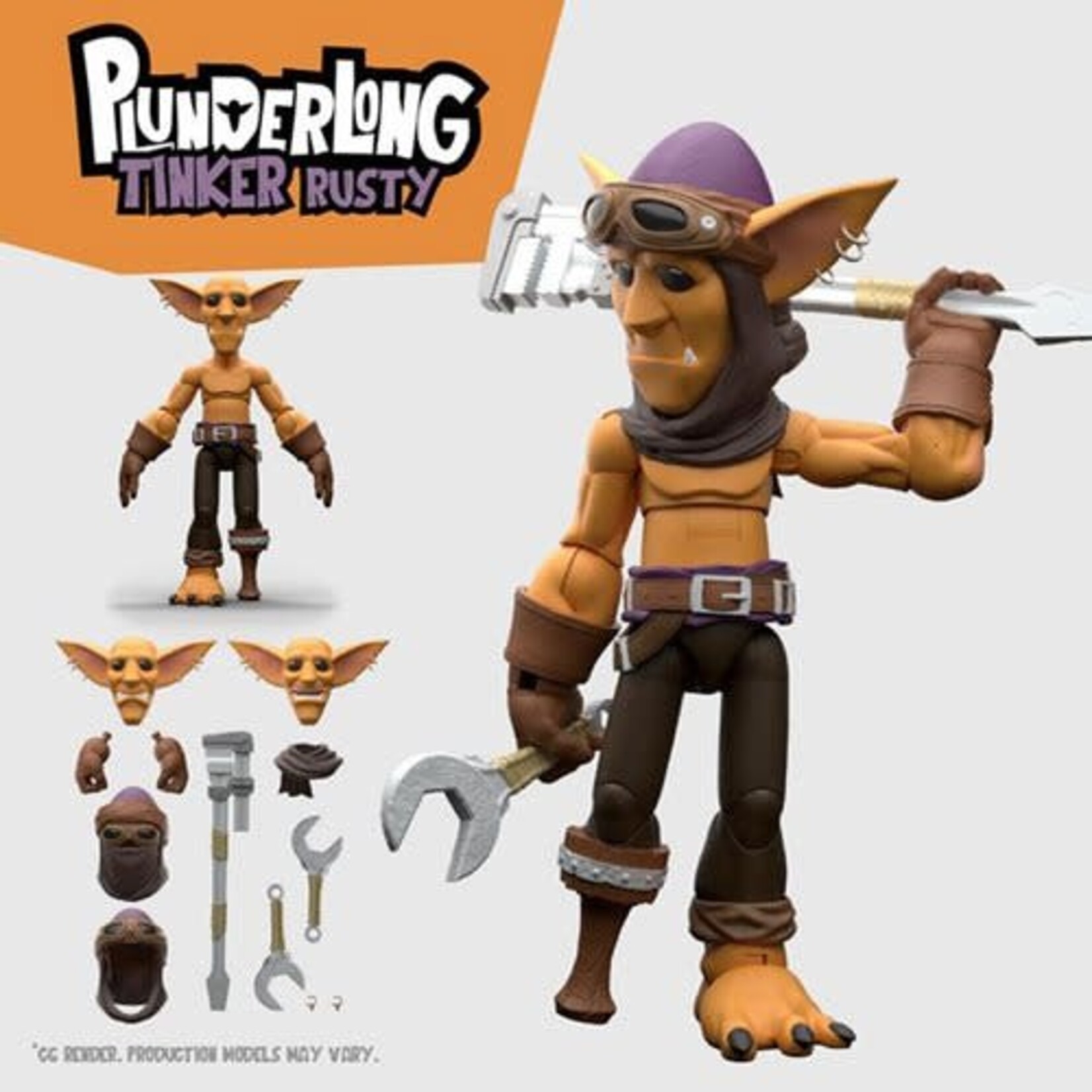 Plunderlong Tinker Rusty Plunderlings Action Figure