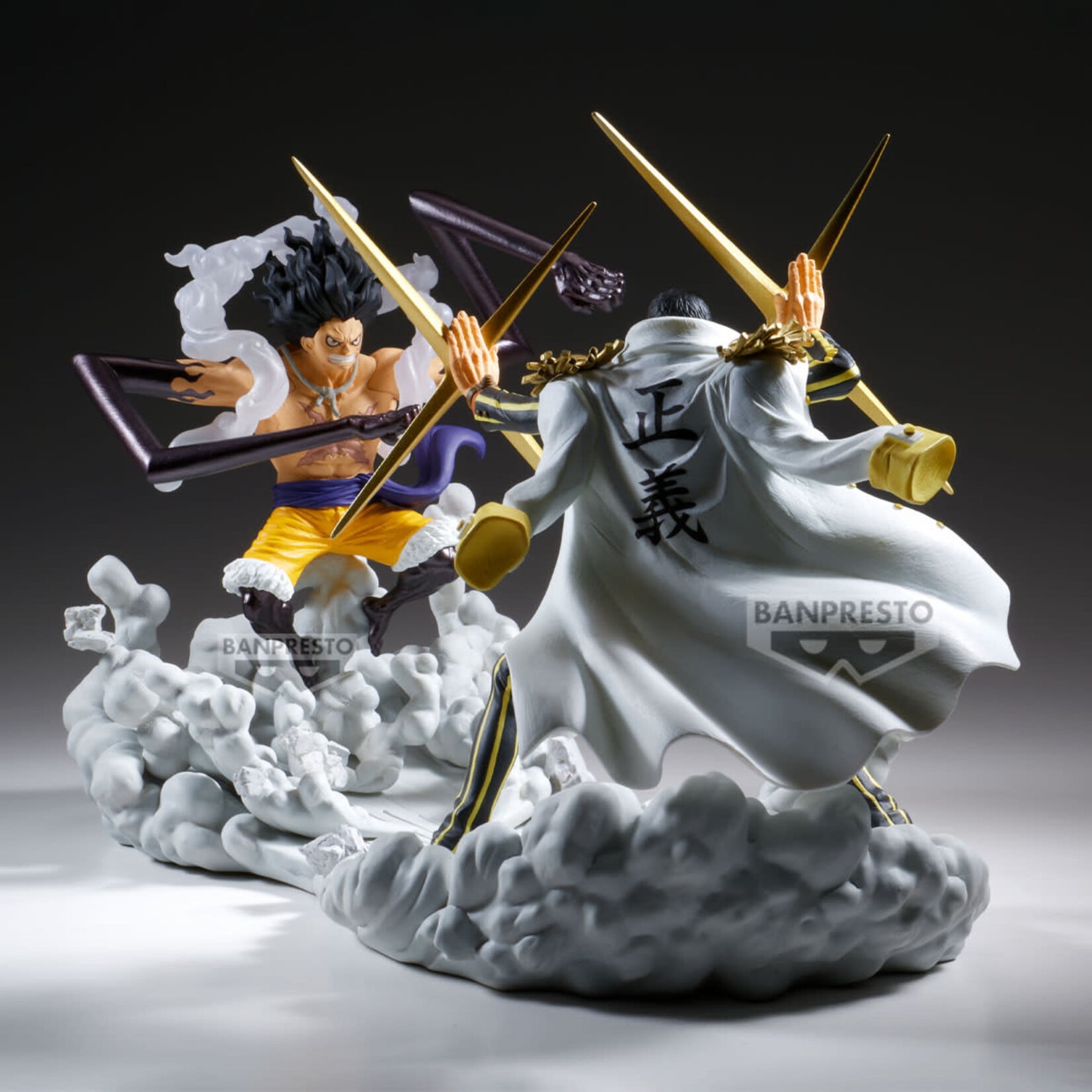 Monkey D. Luffy (Gear 4 Version) Senkozekkei Figure