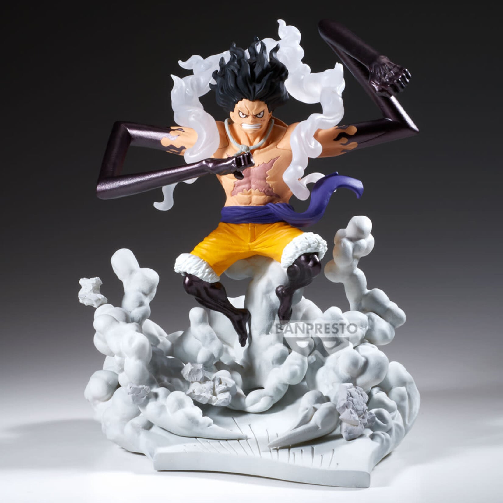 Monkey D. Luffy (Gear 4 Version) Senkozekkei Figure