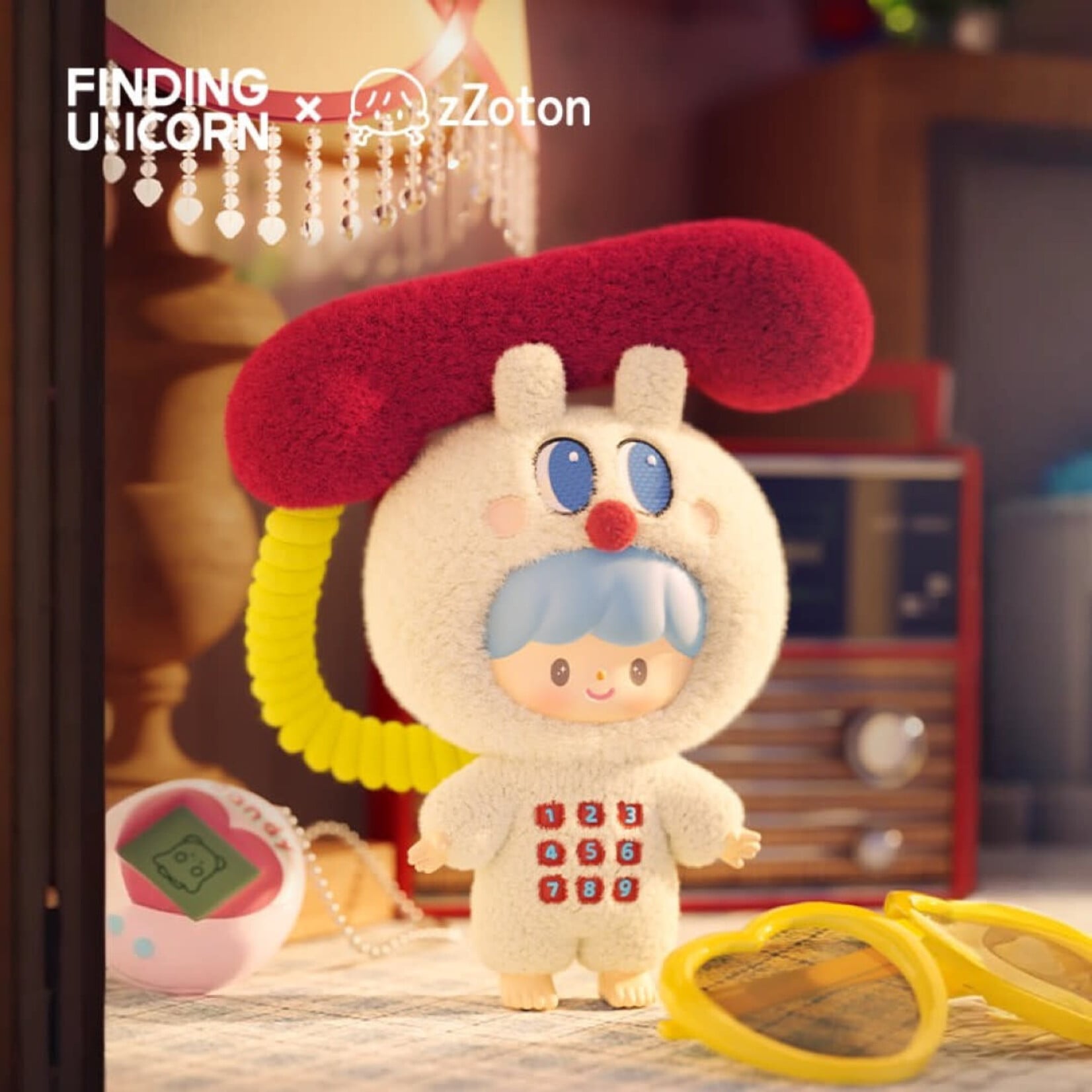 zZoton Happy Childhood Series Vinyl Plush