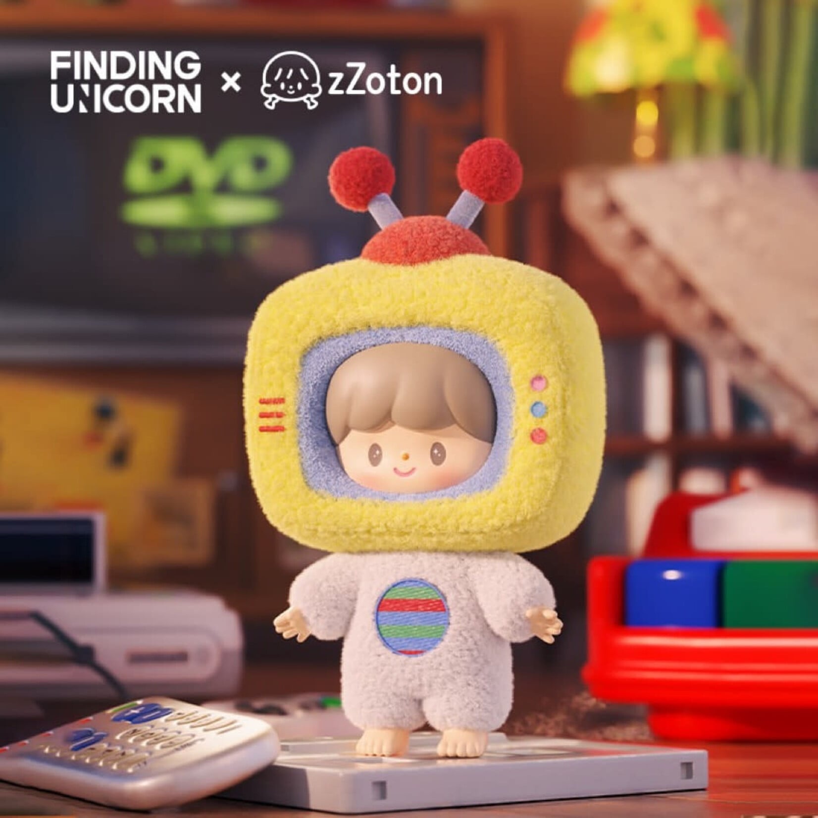 zZoton Happy Childhood Series Vinyl Plush