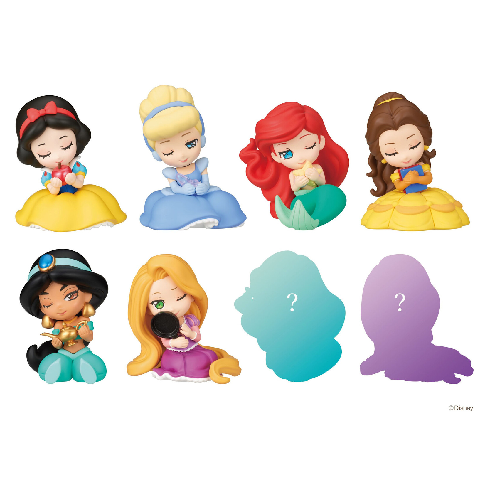 PERIHAPI! Kata-Zun Hug Disney Princess Surprise Figure
