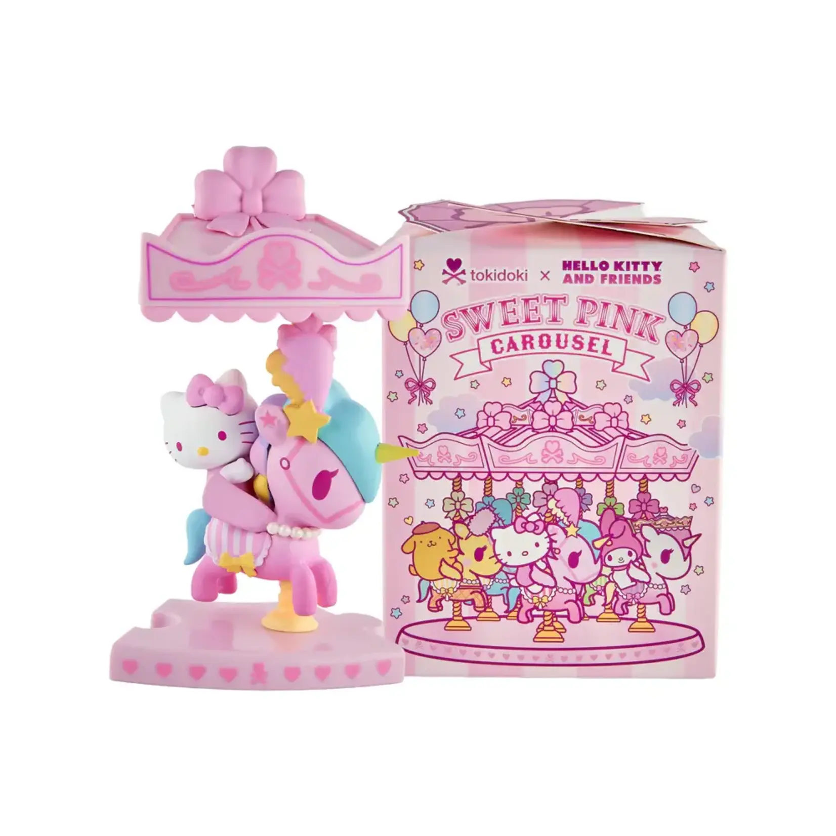 tokidoki x Hello Kitty and Friends Sweet Pink Carousel Surprise Figure