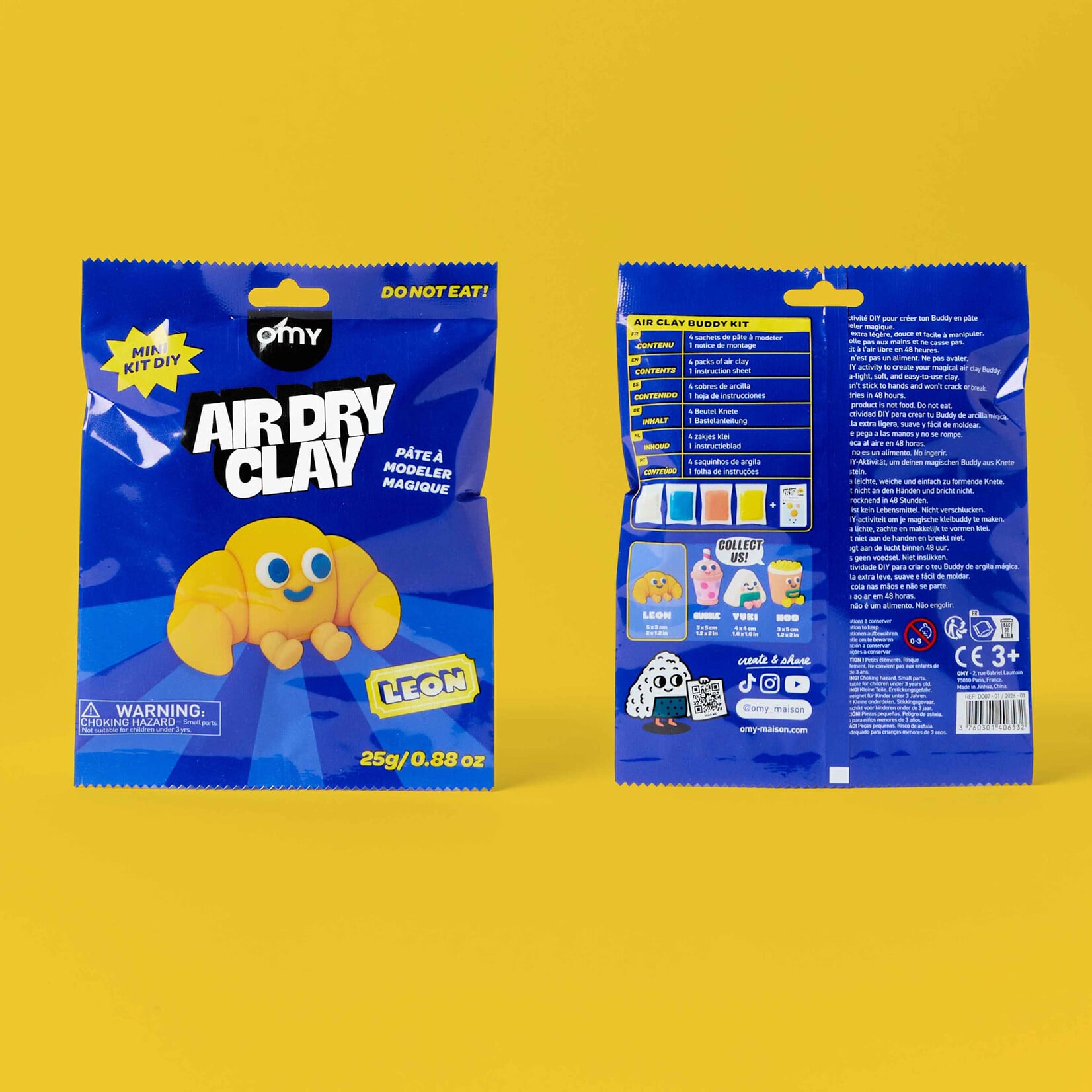 Léon Air Dry Clay Kit