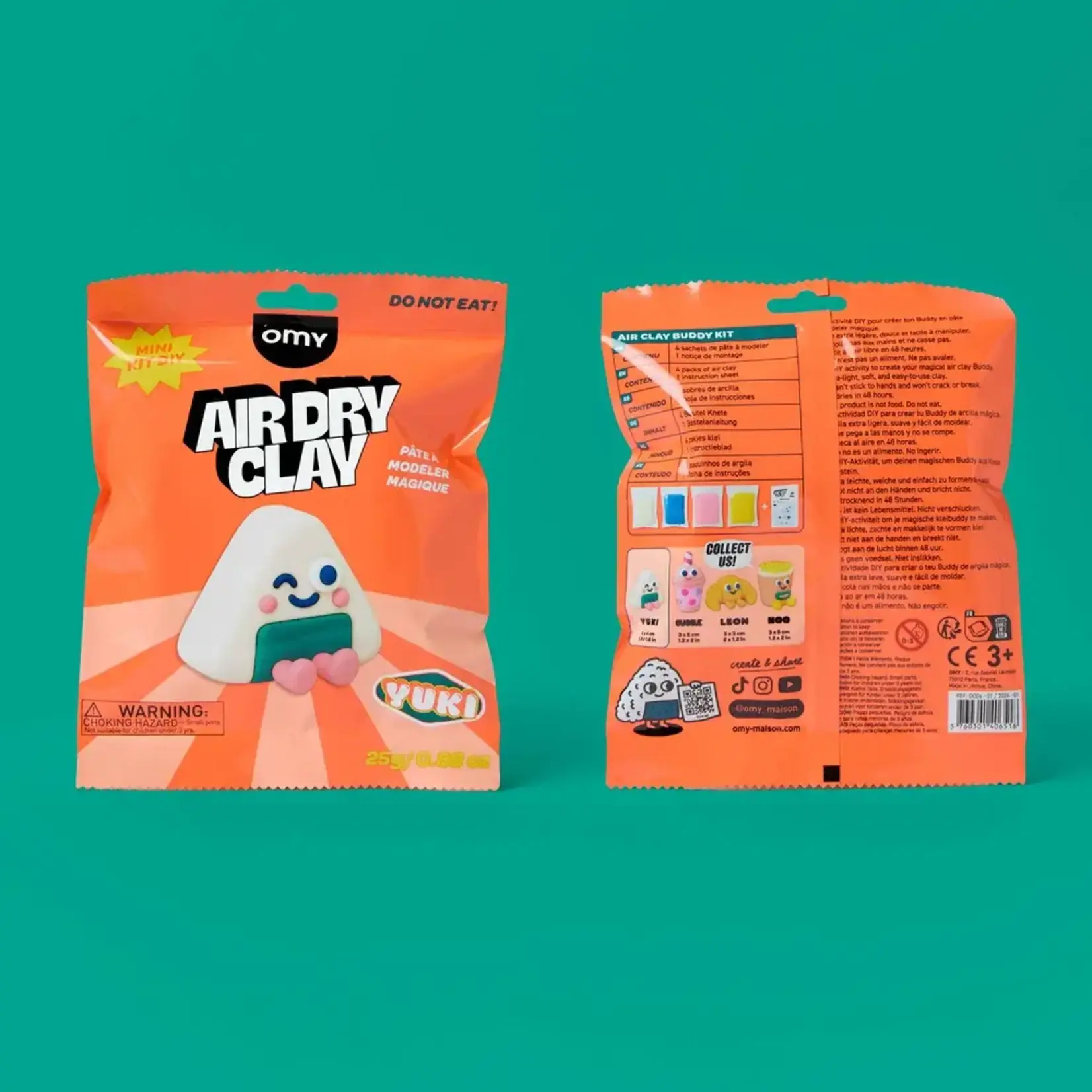 Yuki Air Dry Clay Kit
