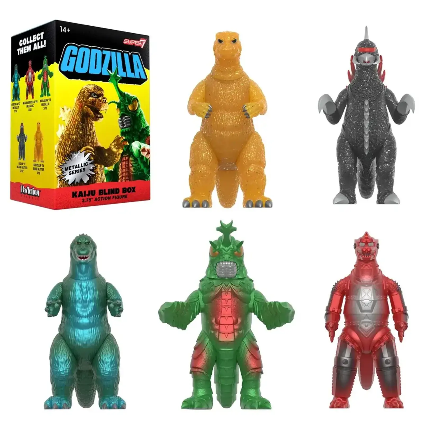 Toho Metallic Flat W5 Surprise Figure