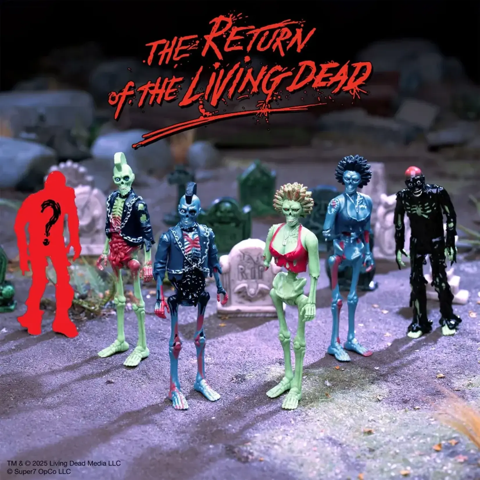 Super7 Return Of Living Dead W1 Surprise Figure