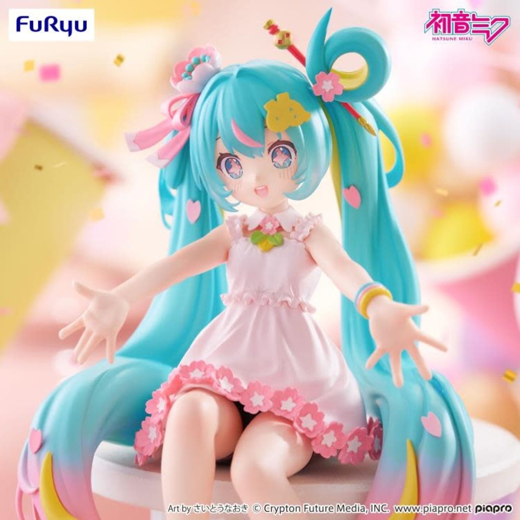 Hatsune Miku (10th Anniversary) Noodle Stopper Figure