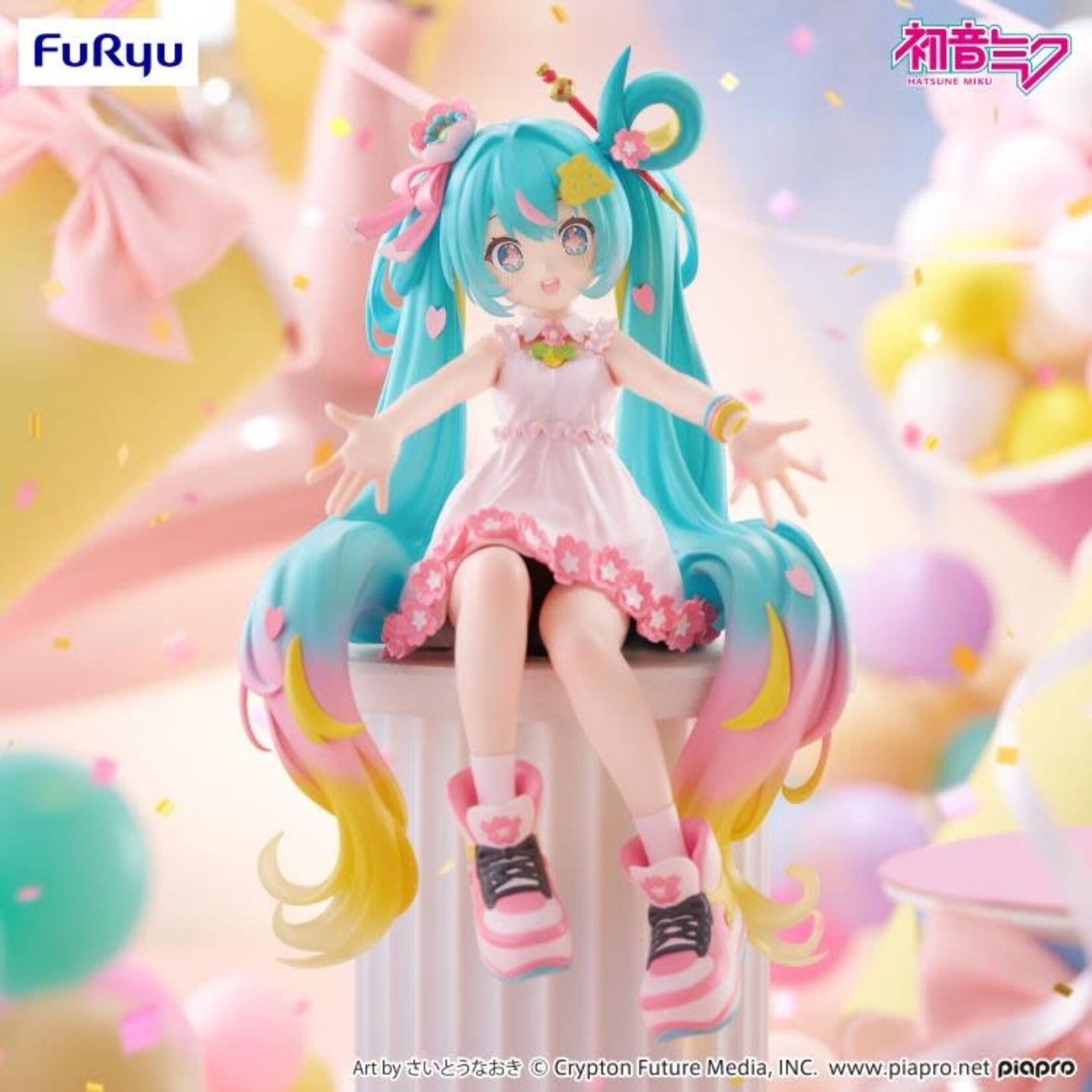 Hatsune Miku (10th Anniversary) Noodle Stopper Figure
