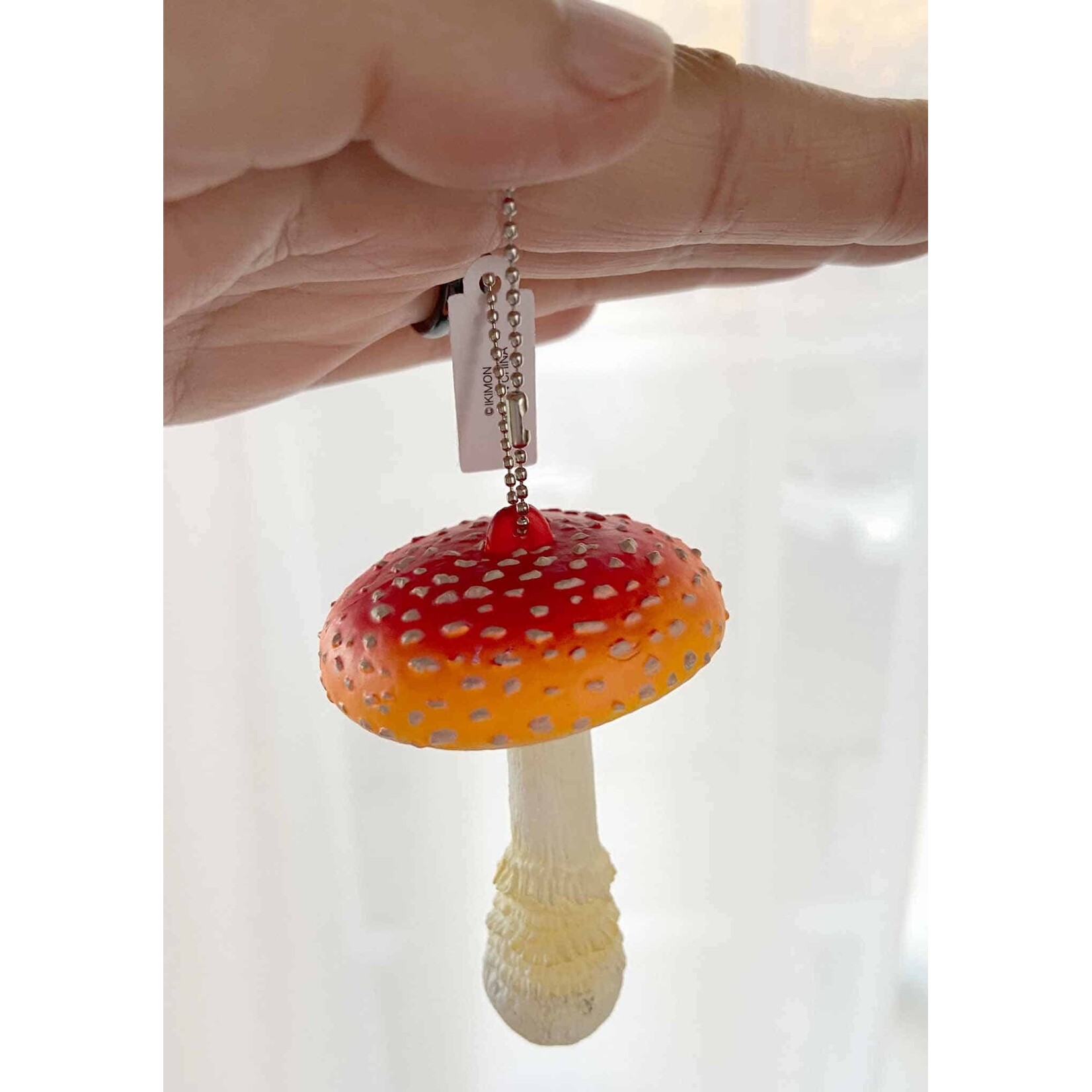 Mushroom Soft Rubber Charm